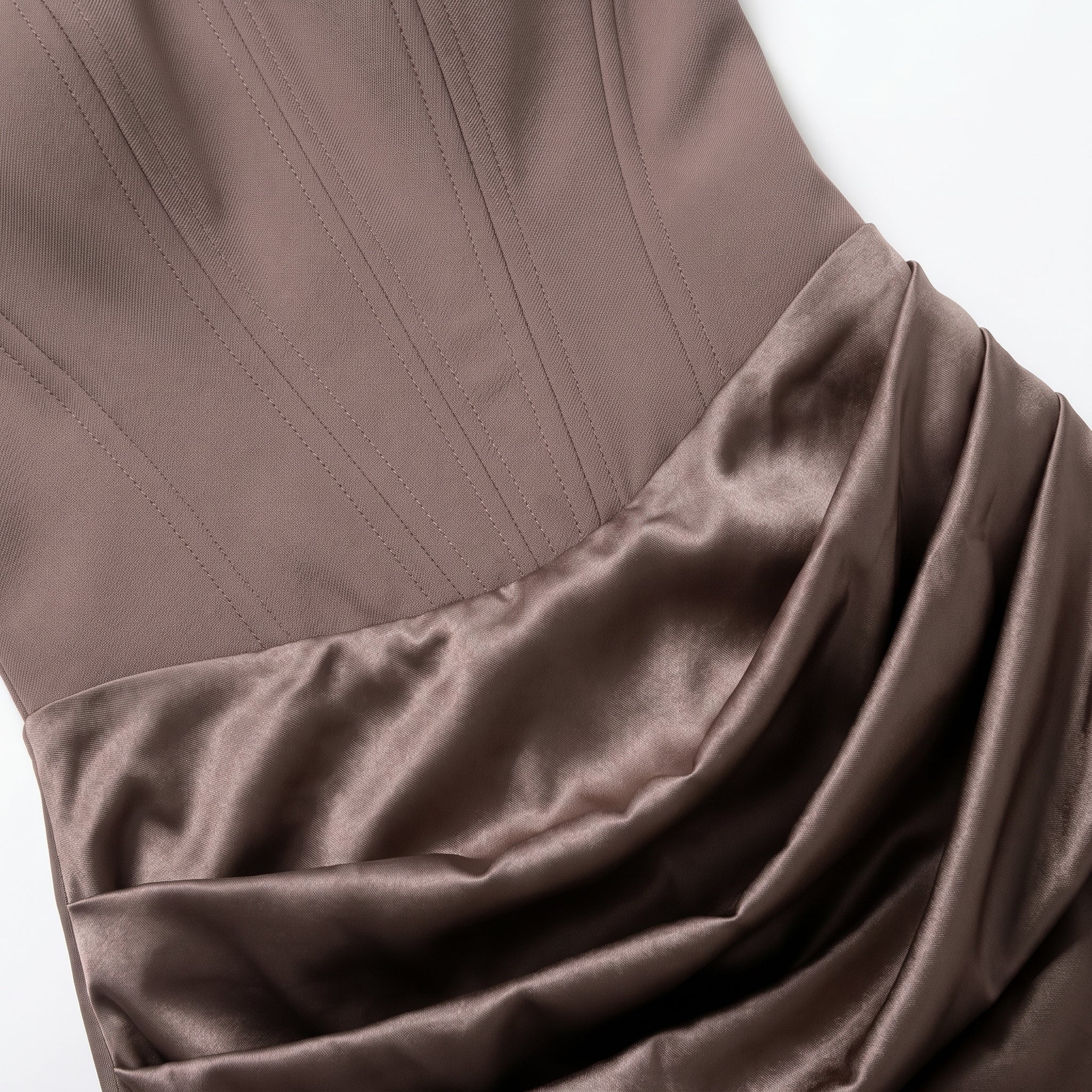 Isla - Women's Elegant Party Maxi Dress - Dress - Light Brown - Taylor & Bennett