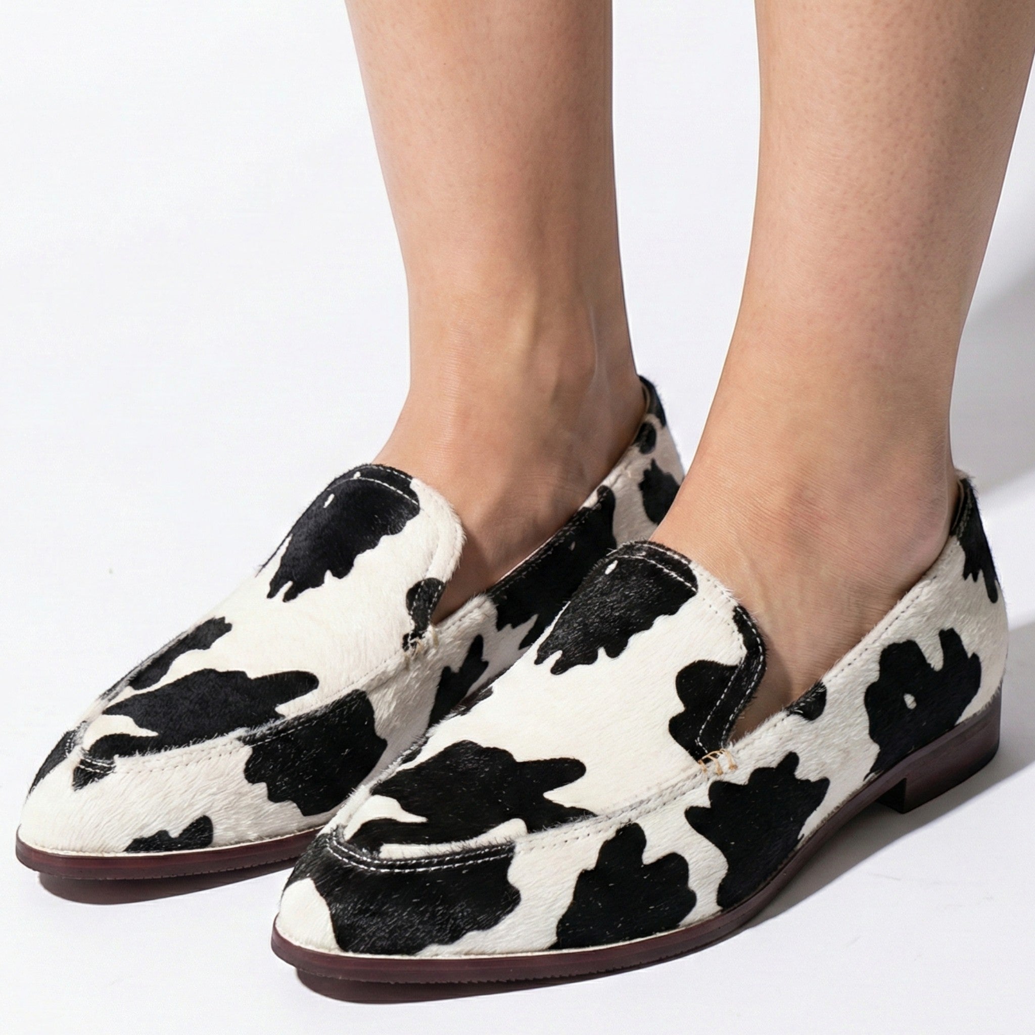 Ivy - Women's Low - Heel Loafers with Everyday Stable Sole - Loafers - Black - Taylor & Bennett