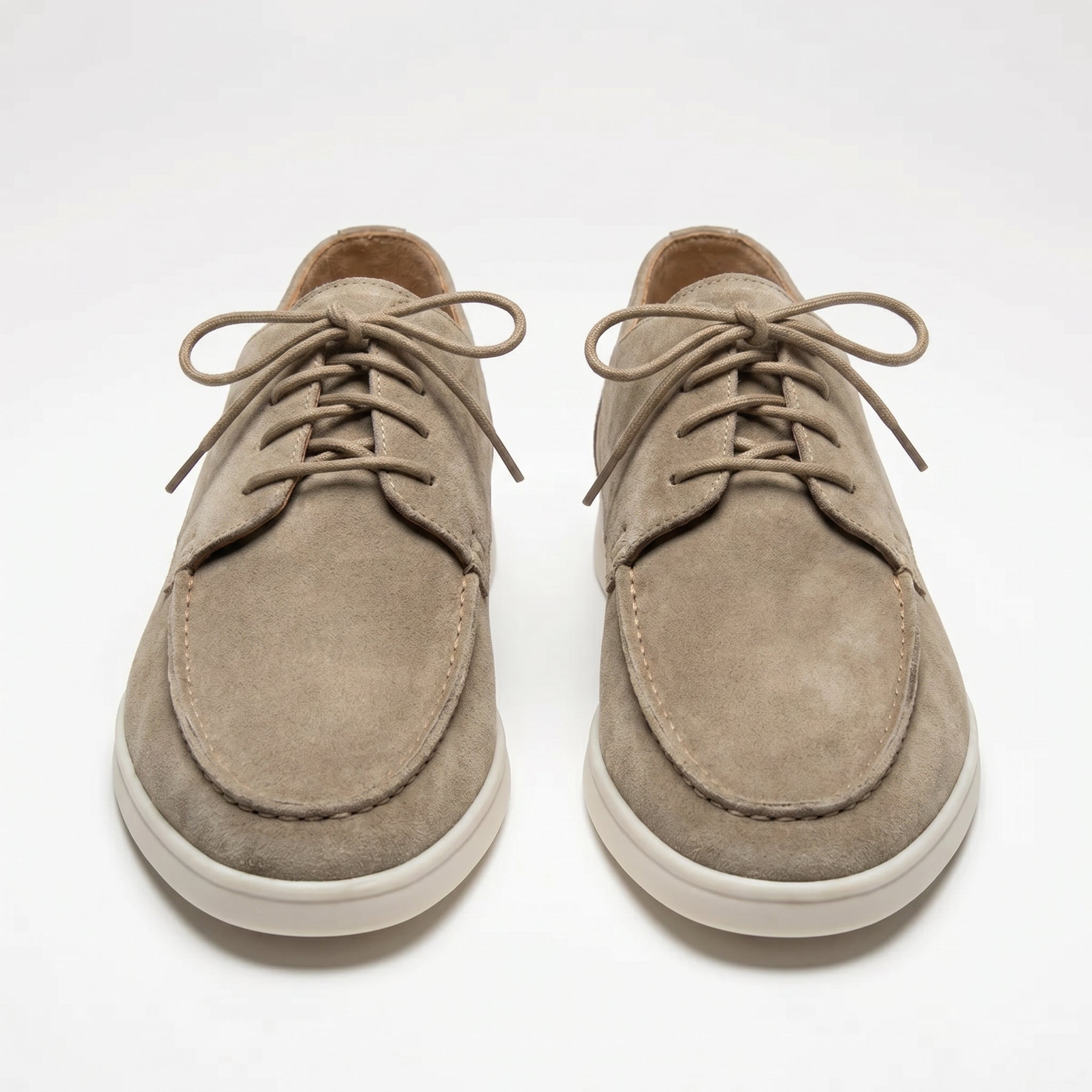 Jack - Men's Formal Lace - Up Loafers - Loafers - Khaki - Taylor & Bennett