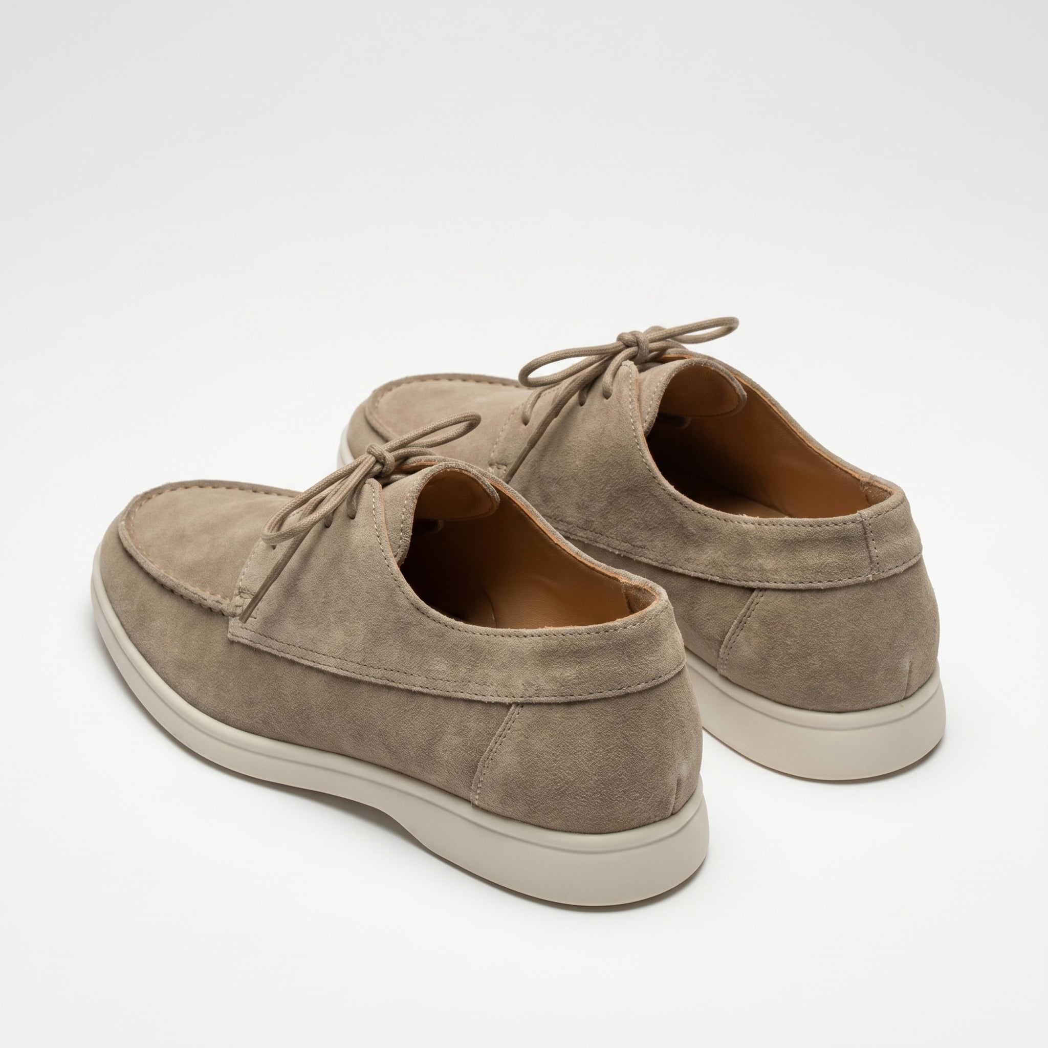 Jack - Men's Formal Lace - Up Loafers - Loafers - Khaki - Taylor & Bennett