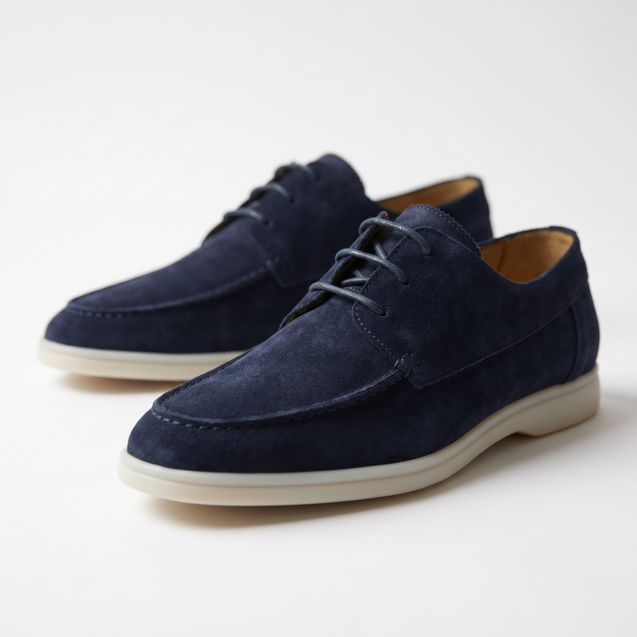 Jack - Men's Formal Lace - Up Loafers - Loafers - Blue - Taylor & Bennett