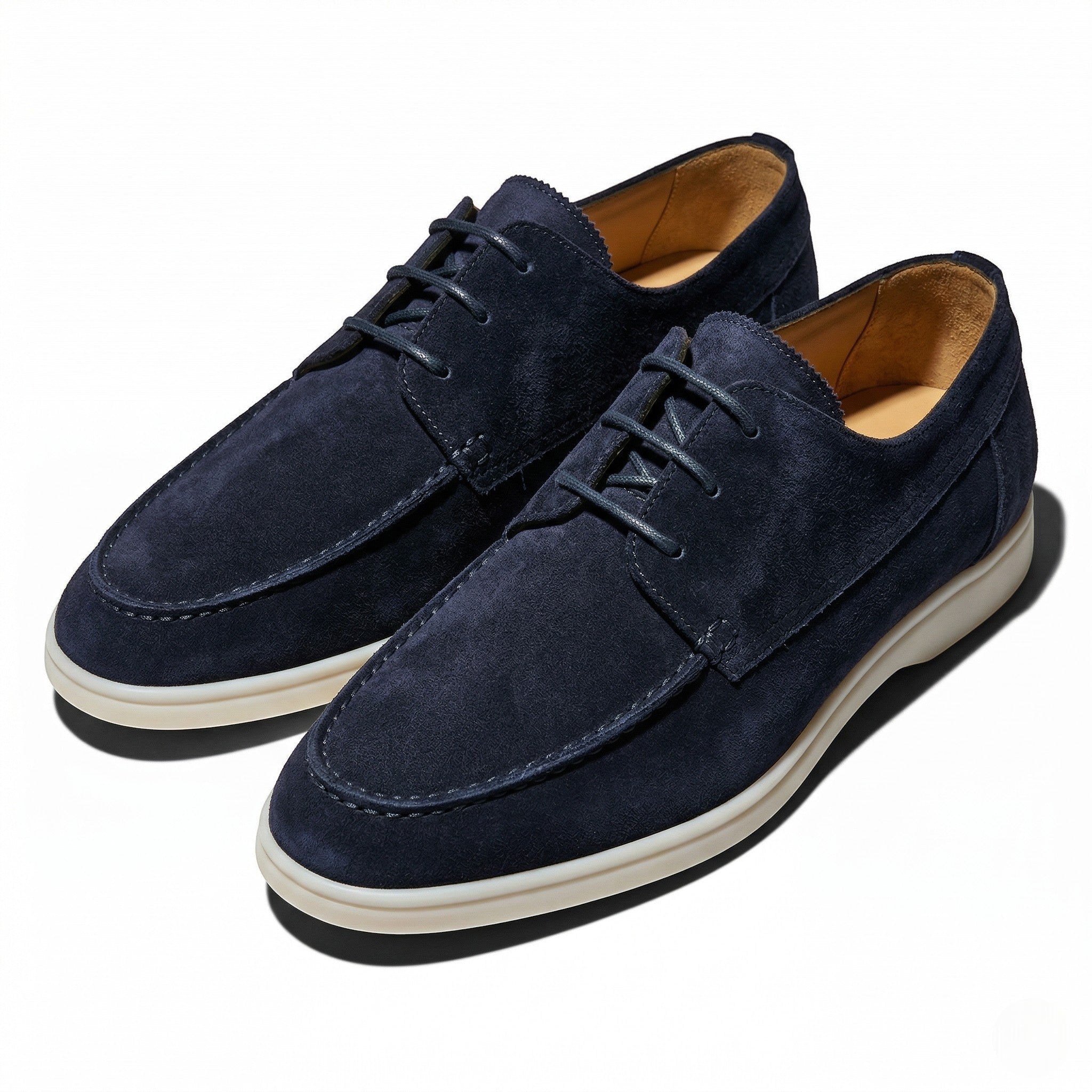 Jack - Men's Formal Lace - Up Loafers - Loafers - Blue - Taylor & Bennett