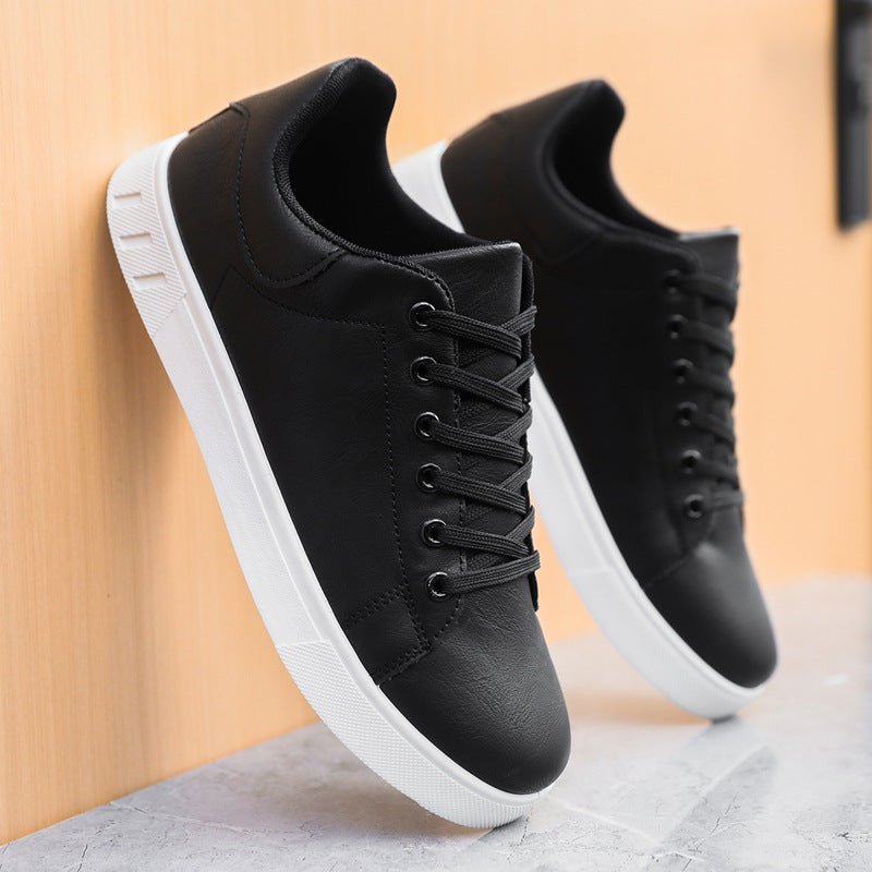 Jonas – Minimalist Casual Low - Top Trainers - Shoes - Black - Taylor & Bennett