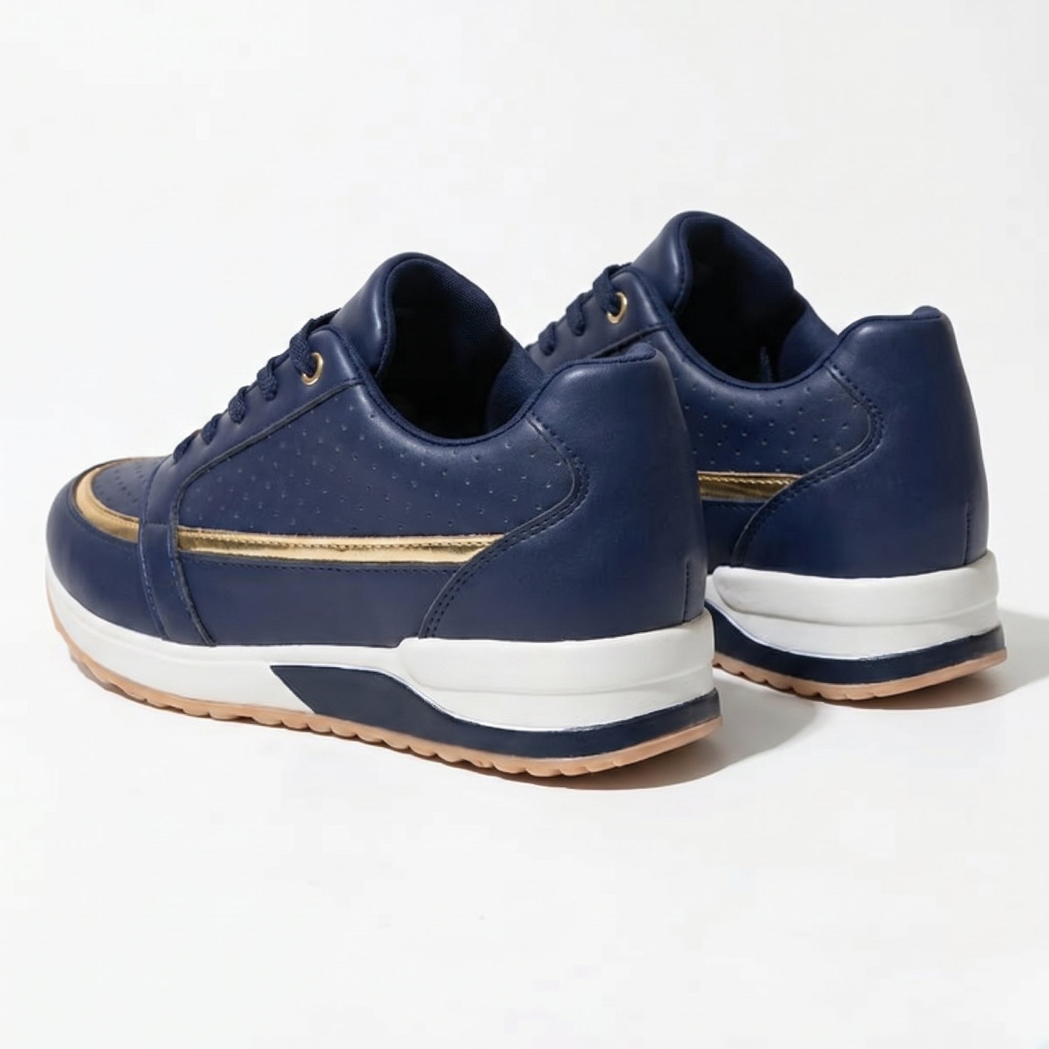 Katie - Women's Breathable Trainers - Trainers - Blue - Taylor & Bennett