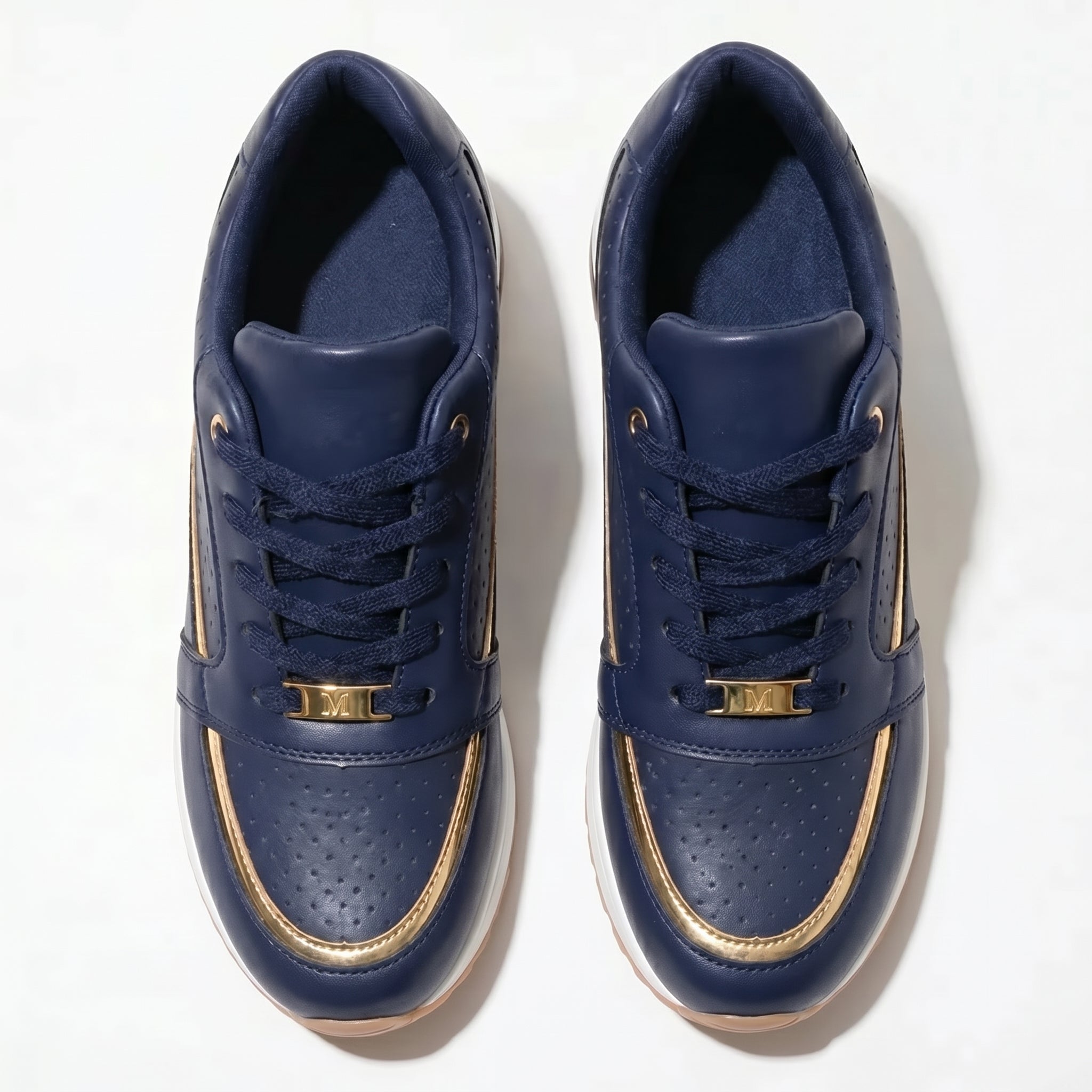 Katie - Women's Breathable Trainers - Trainers - Blue - Taylor & Bennett