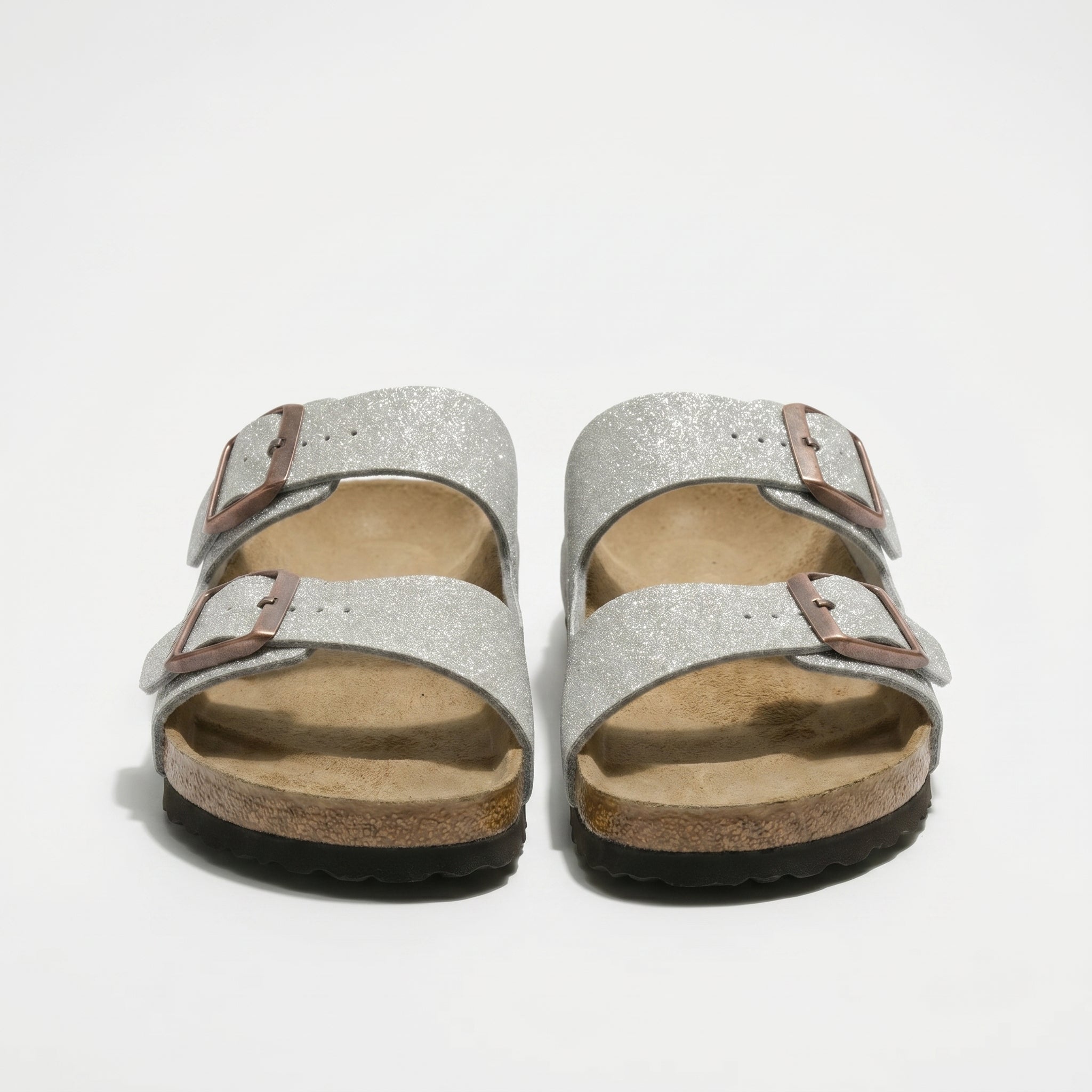 Lauren - Unisex Casual Two - Strap Sandals - Sandals - Grey - Taylor & Bennett
