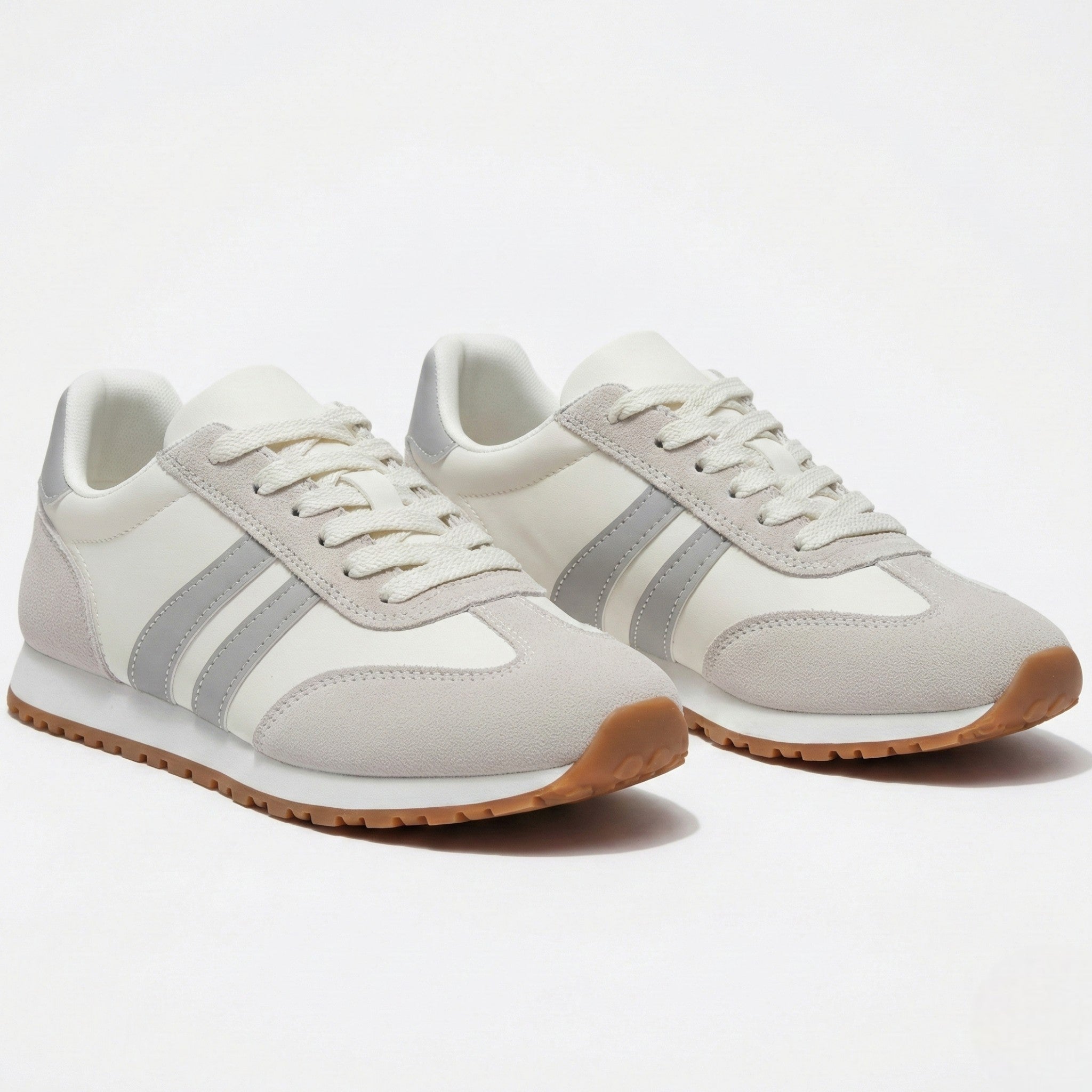 Lily – Women's Comfortable Orthopaedic Trainers – Lightweight & Supportive - Trainers - Grey - Taylor & Bennett
