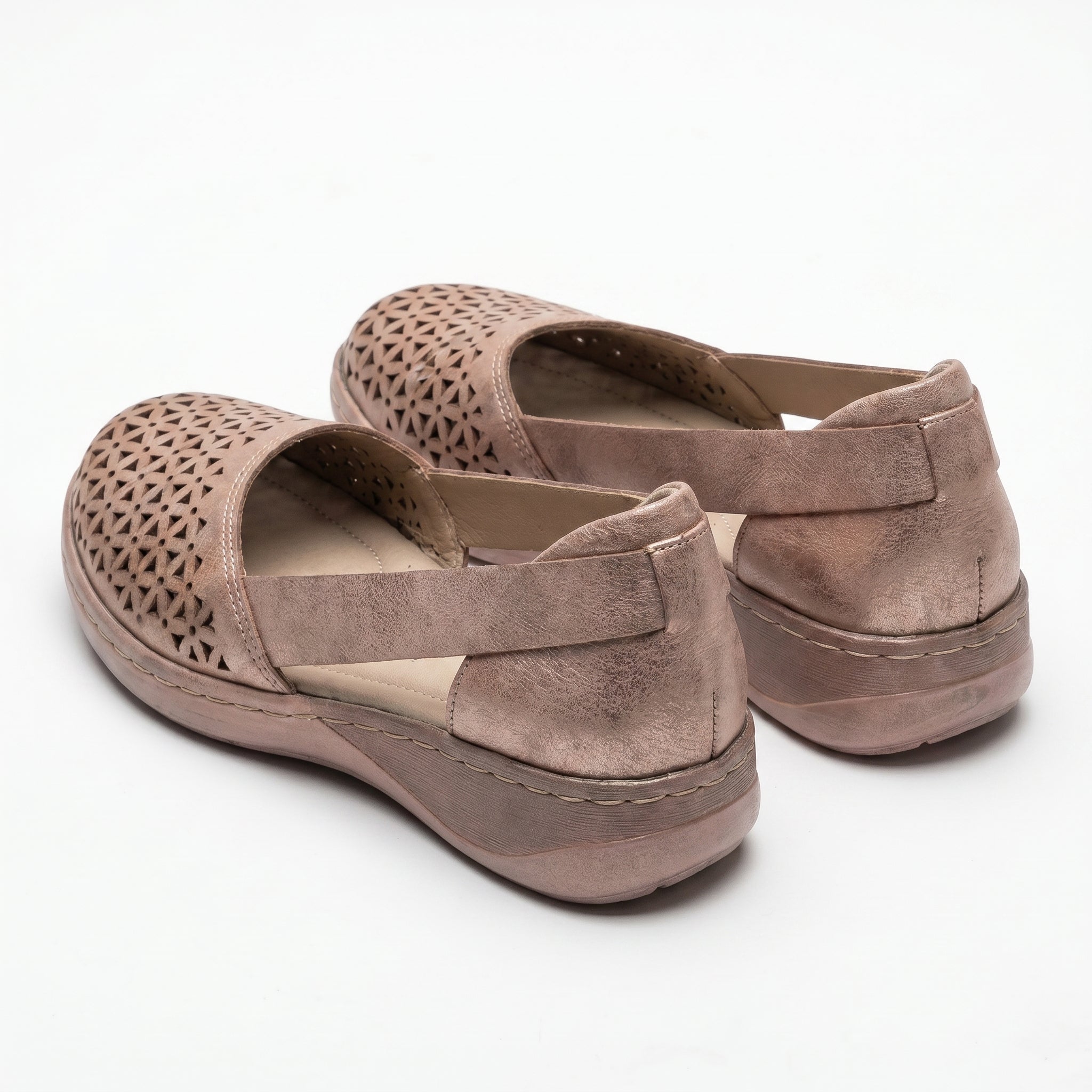 Lily - Women's Orthopaedic Breathable Loafers - Loafers - Peach - Taylor & Bennett