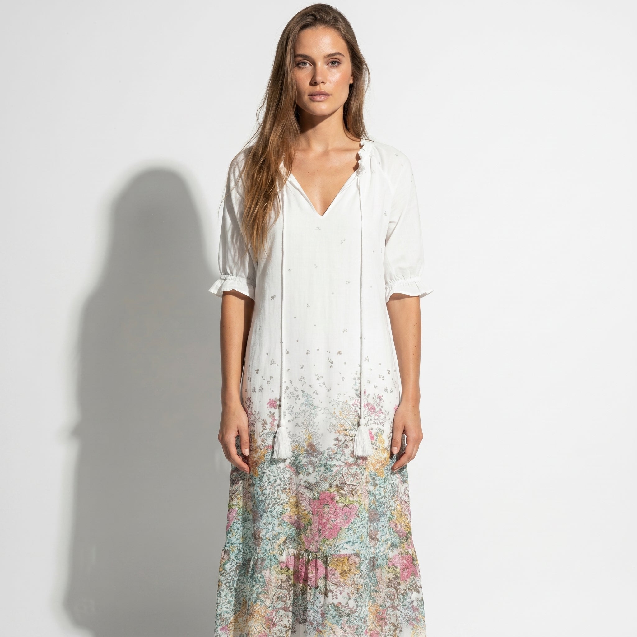 Lucy - Women's Summer Maxi Dress - Dresses - Green - Taylor & Bennett