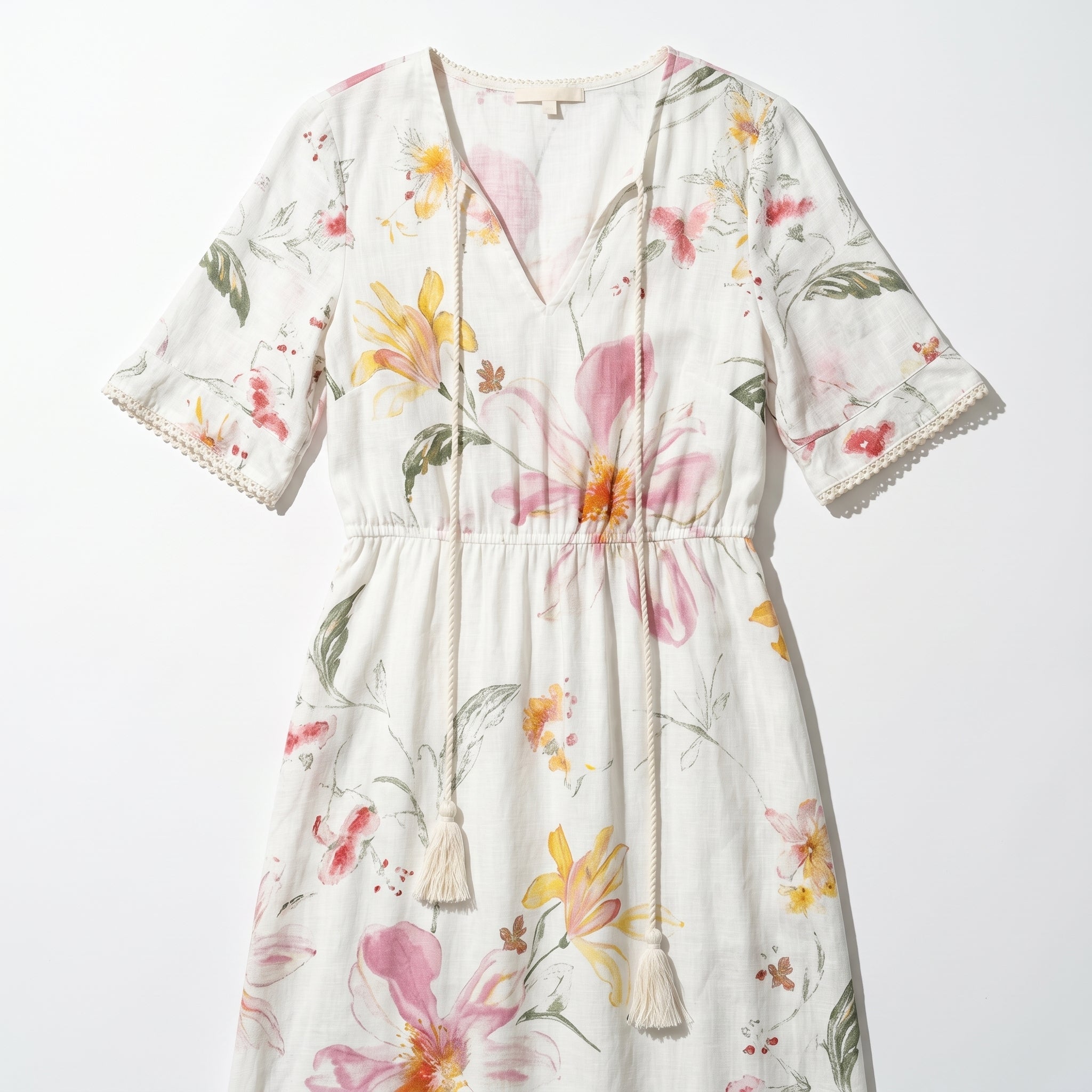 Lucy - Women's Summer Maxi Dress - Dresses - Pink - Taylor & Bennett