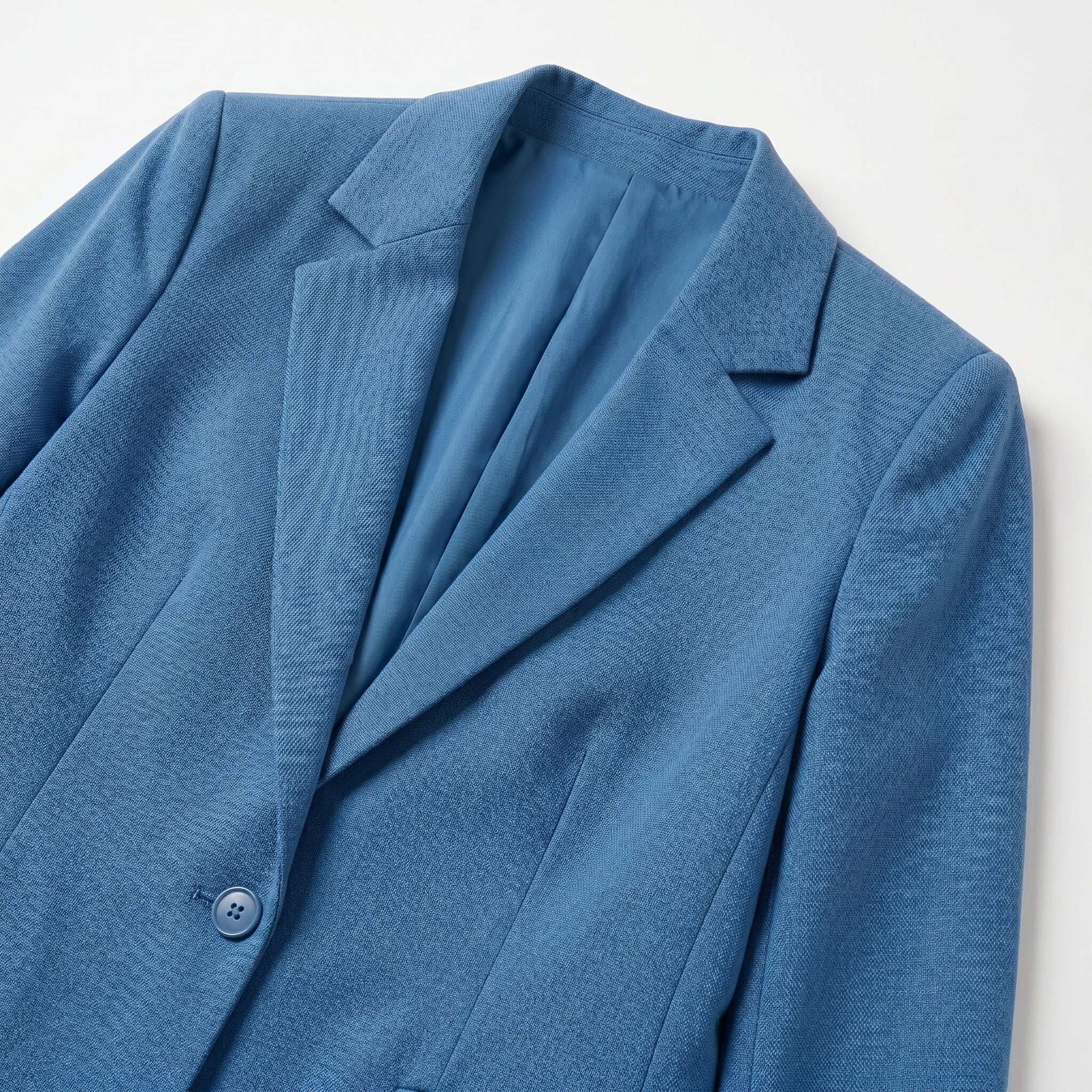 Mia - Women's Single Button Formal Blazer - Blazer - Blue - Taylor & Bennett