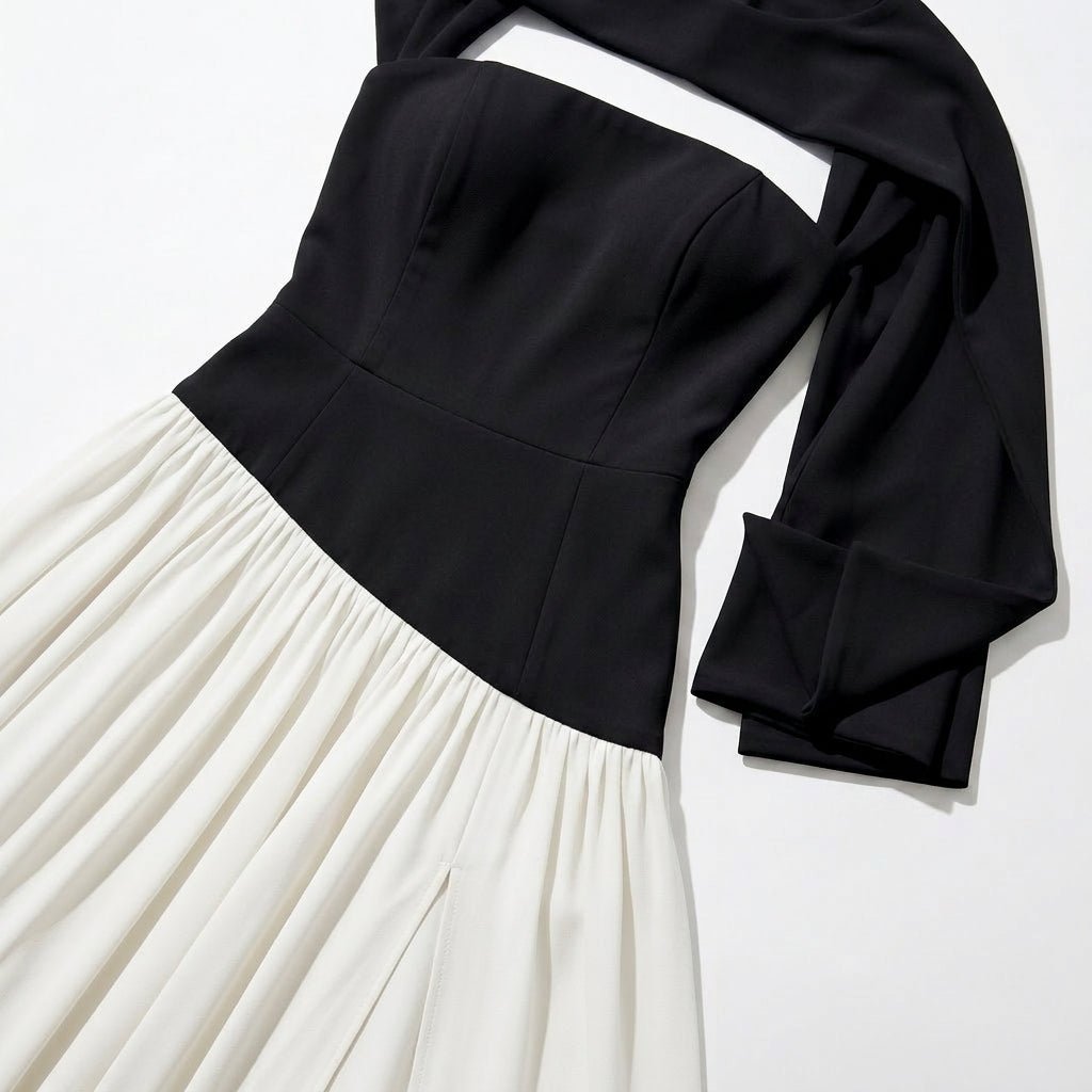 Olivia - Women's Elegant Evening Maxi Dress - Maxi Dress - Black - Taylor & Bennett