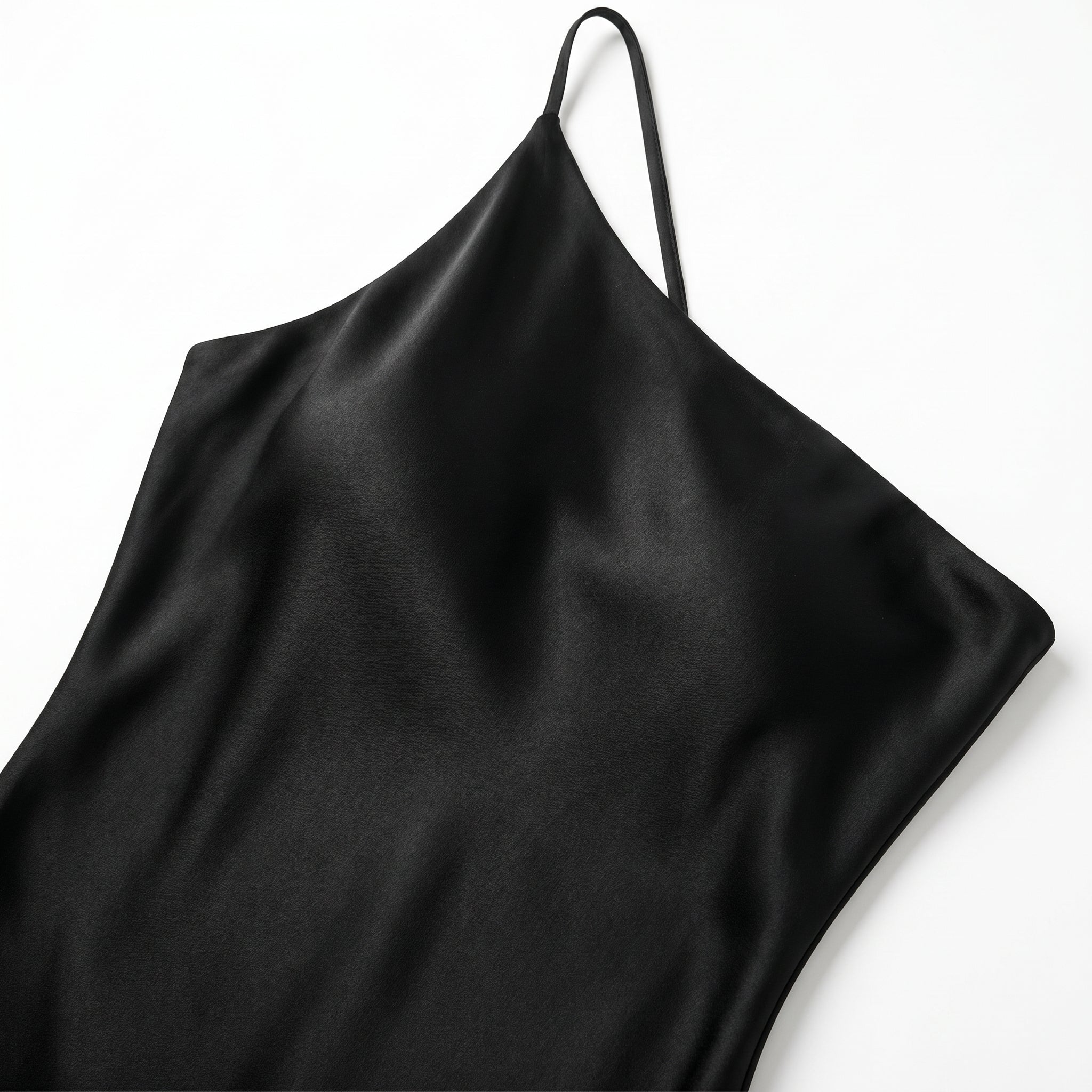 Olivia - Women's Elegant Wedding Guest Open Back Maxi Dress - Maxi Dress - Black - Taylor & Bennett