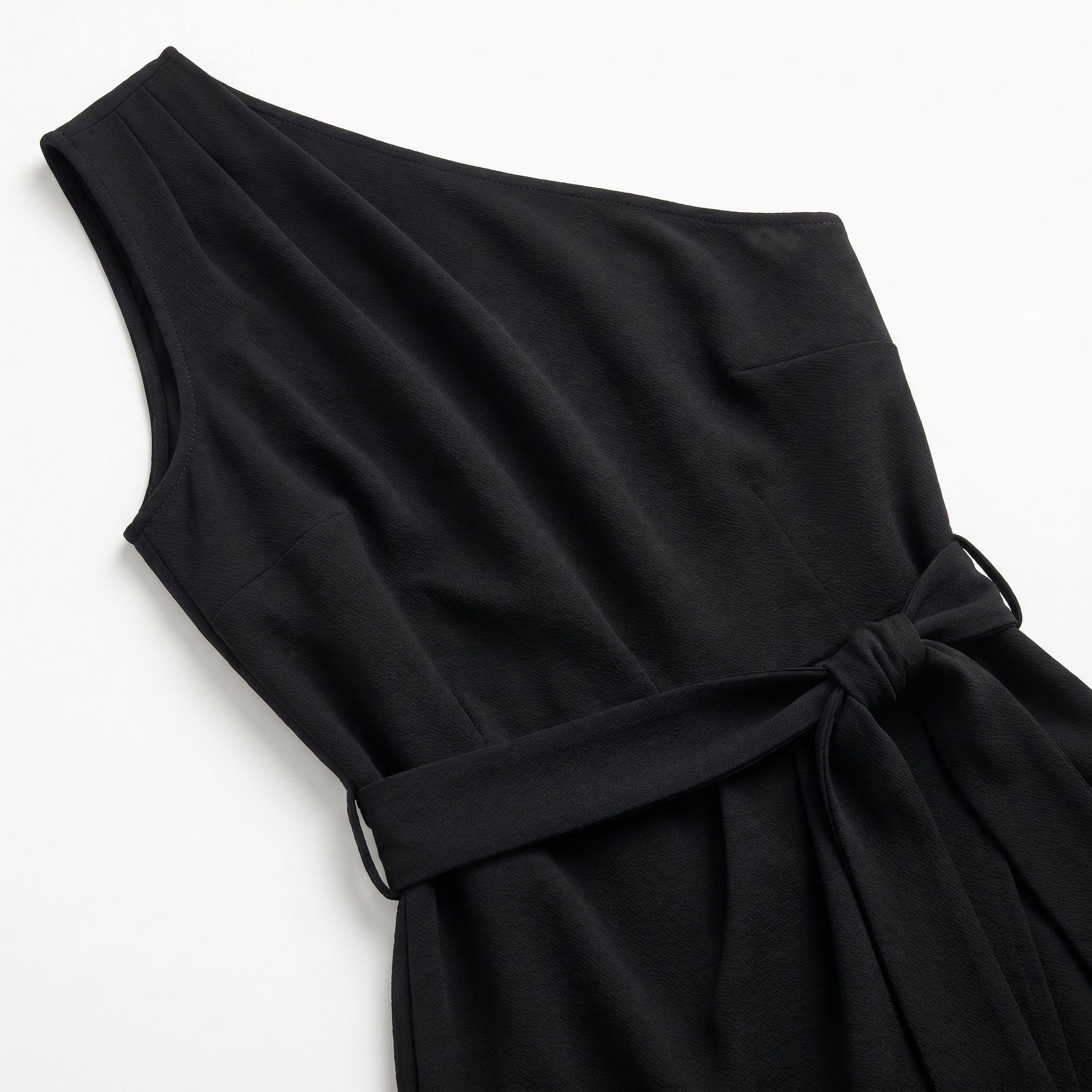 Olivia - Women's One Shoulder Party Mini Dress - Dress - Black - Taylor & Bennett