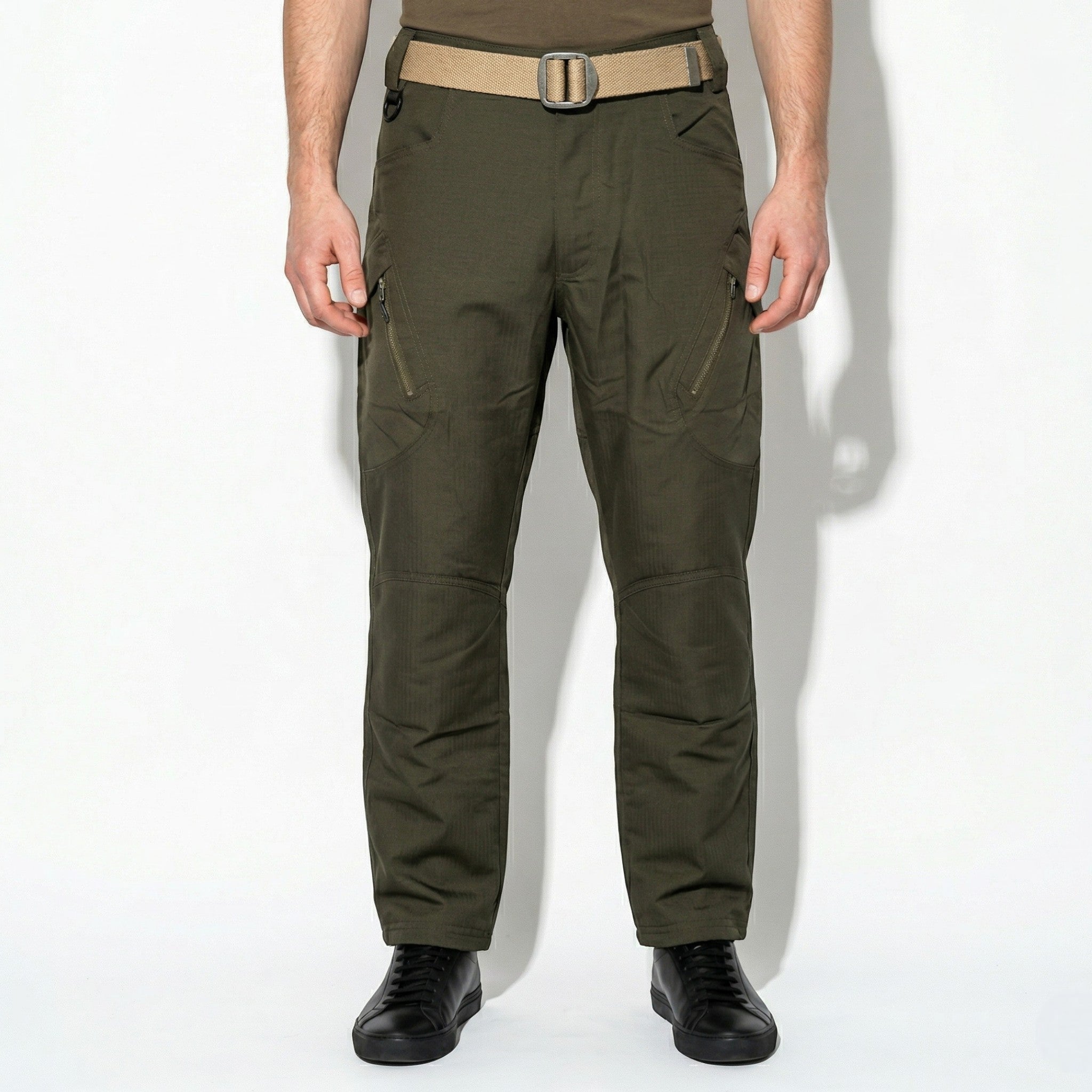 Owen - Men's Ripstop Cargo Pants - Cargo Pants - Green - Taylor & Bennett