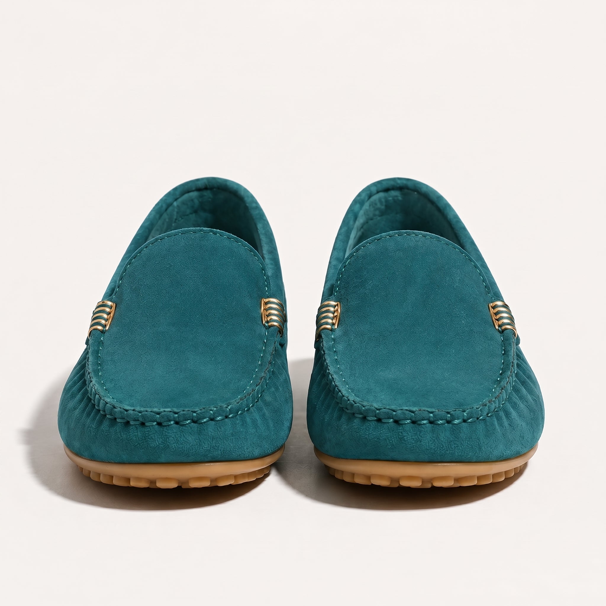 Roselyn - Women's Round Toe Orthopaedic Loafers - Loafers - Pine Green - Taylor & Bennett