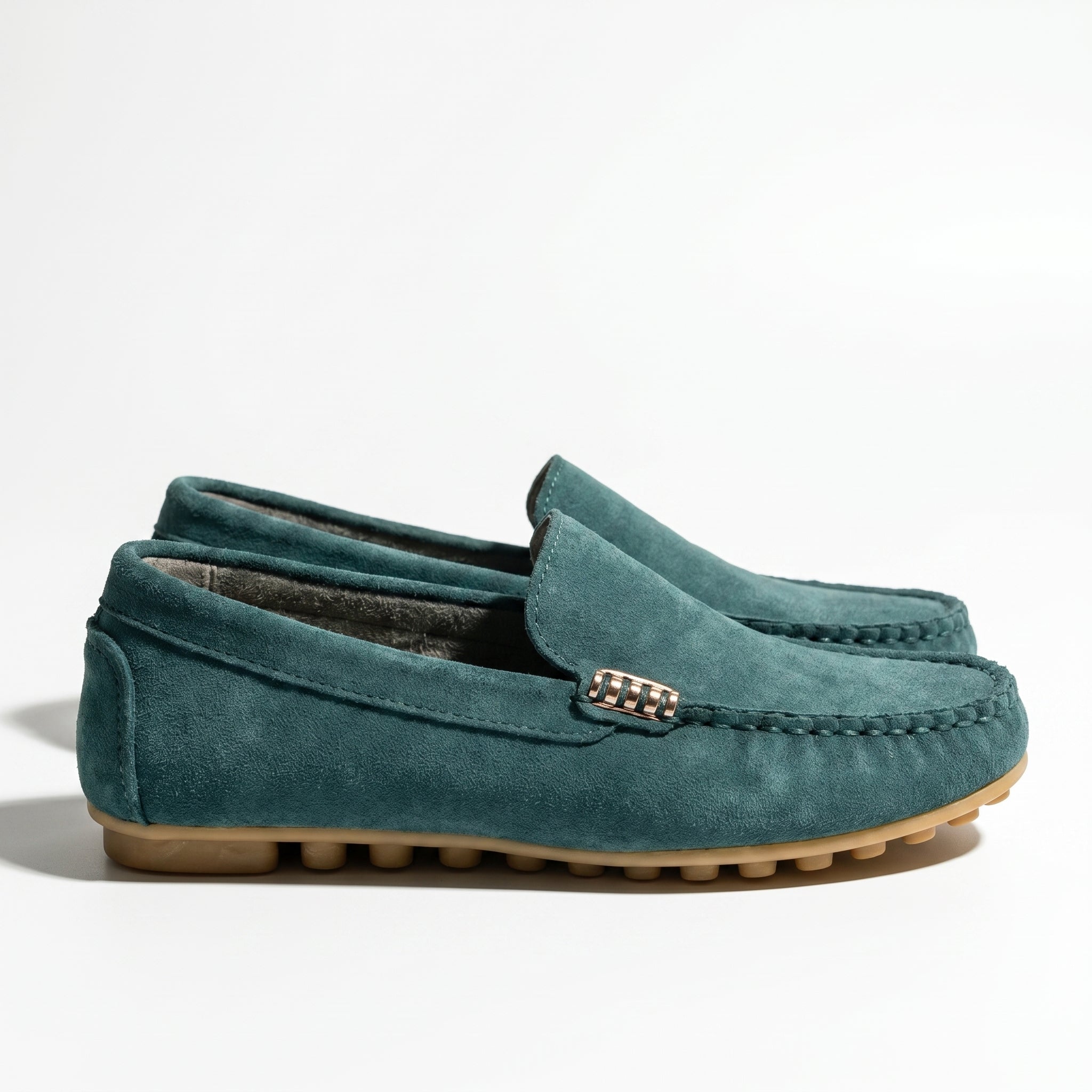 Roselyn - Women's Round Toe Orthopaedic Loafers - Loafers - Blue - Taylor & Bennett