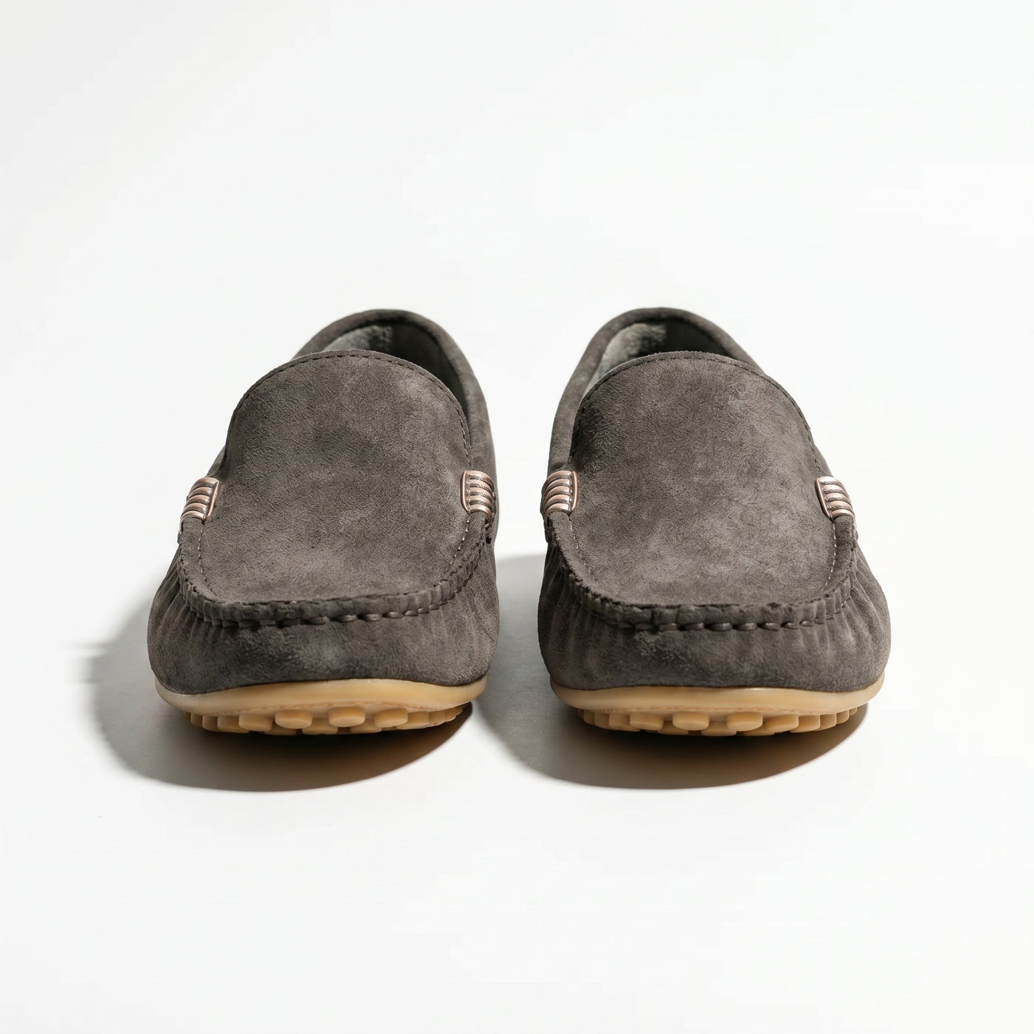 Roselyn - Women's Round Toe Orthopaedic Loafers - Loafers - Brown - Taylor & Bennett