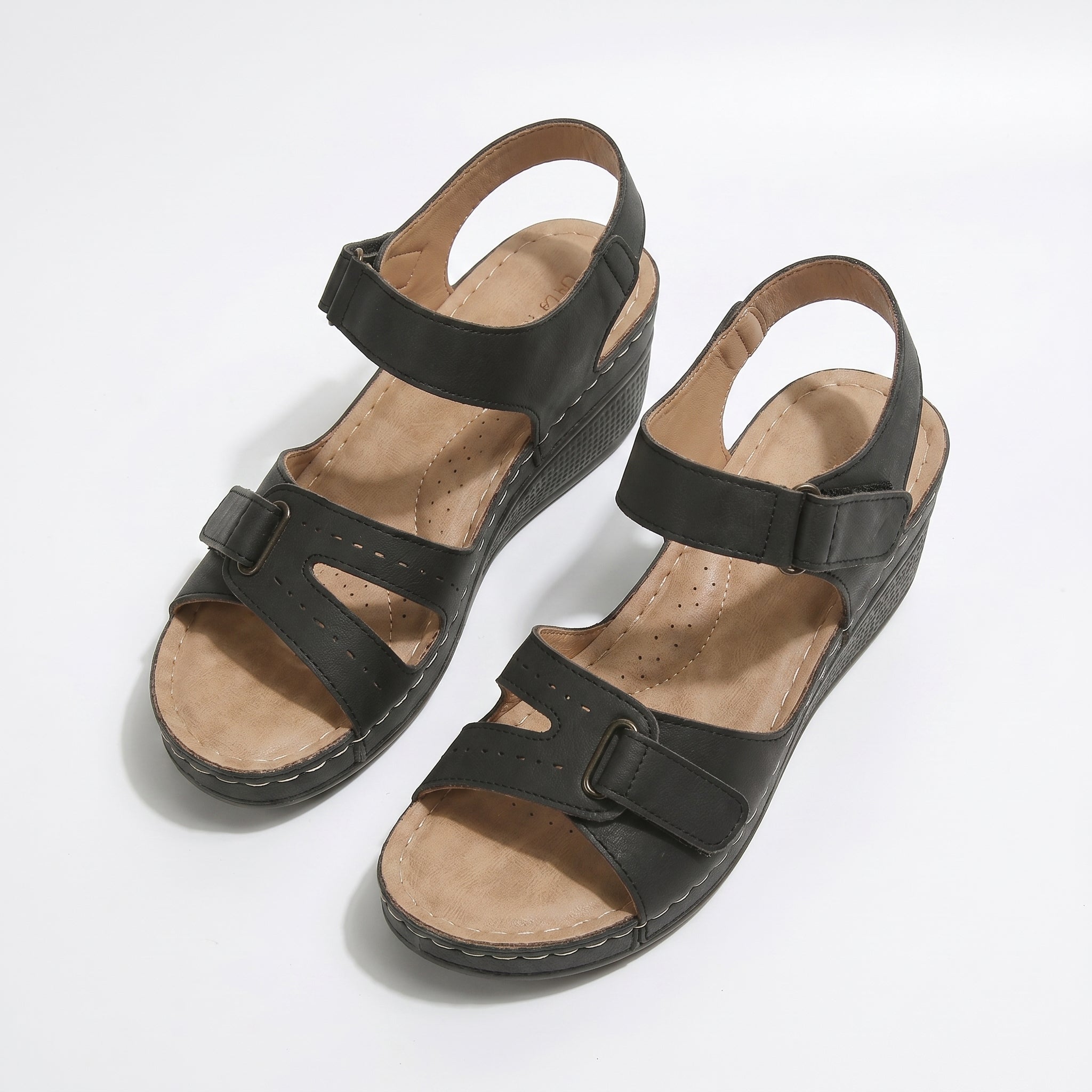 Rosie - Women's Lightweight Orthopaedic Summer Sandals - Footwear - Black - Taylor & Bennett