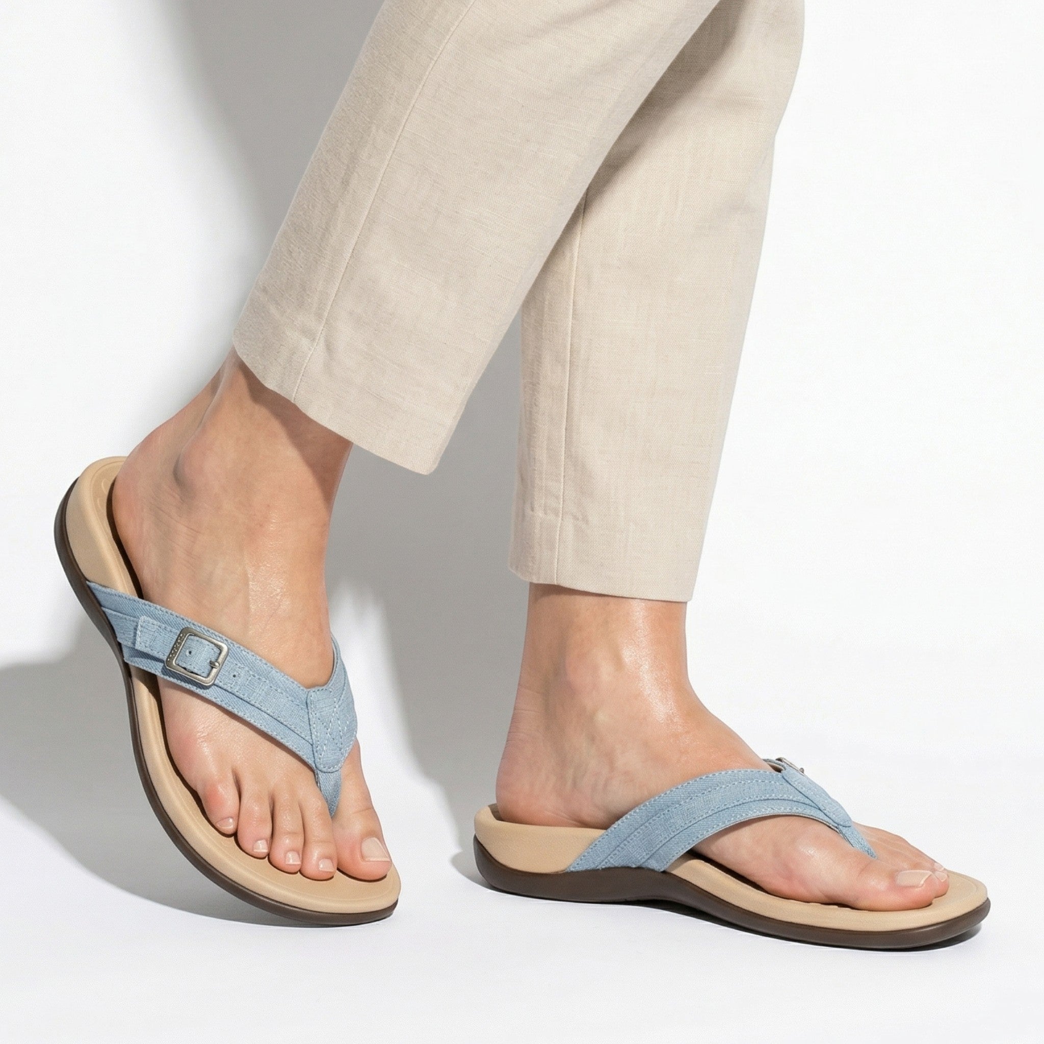Rossie - Women's Orthopaedic Sandals - Sandal - Sky Blue - Taylor & Bennett