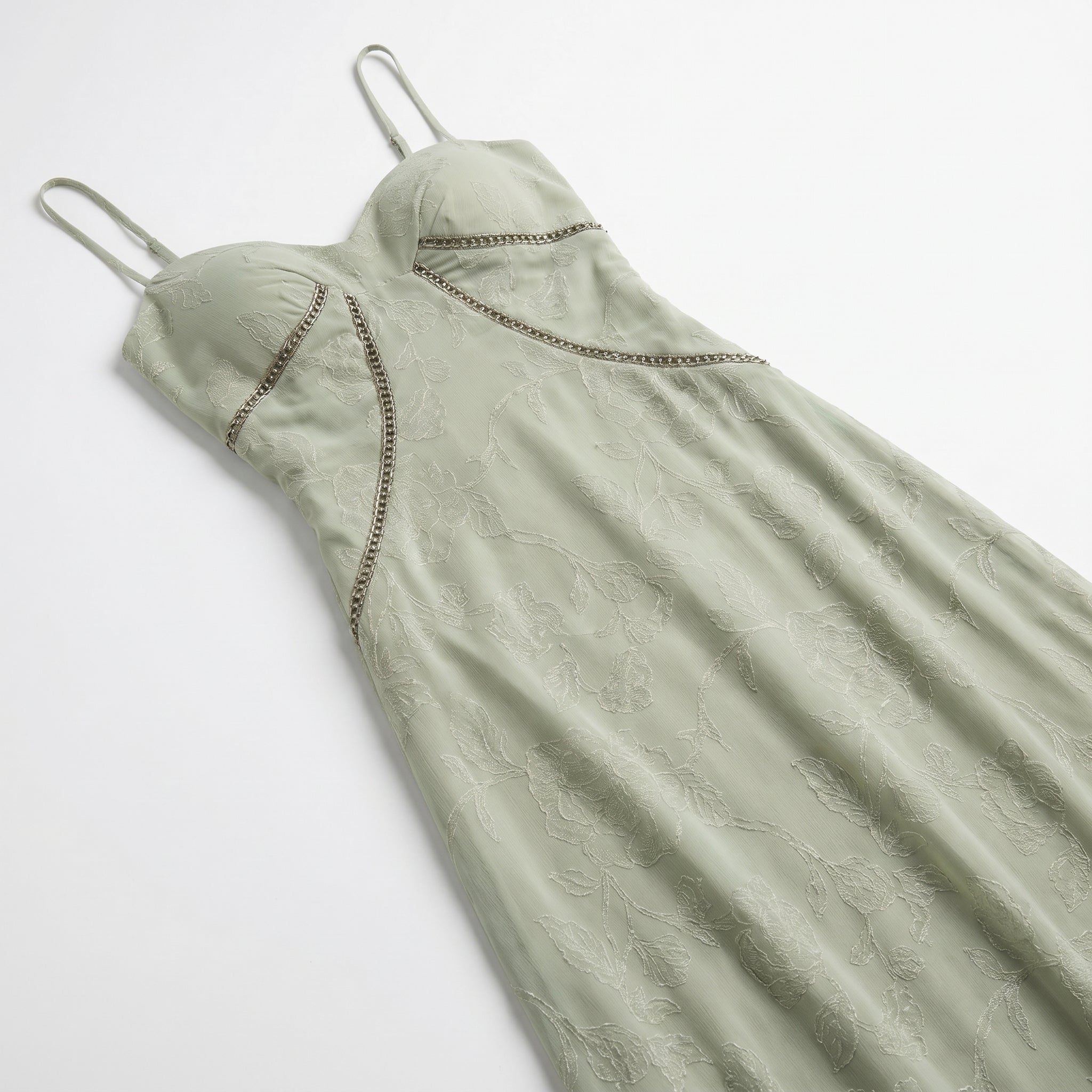 Scarlett - Women's Lace Maxi Dress - Dresses - Mint Green - Taylor & Bennett