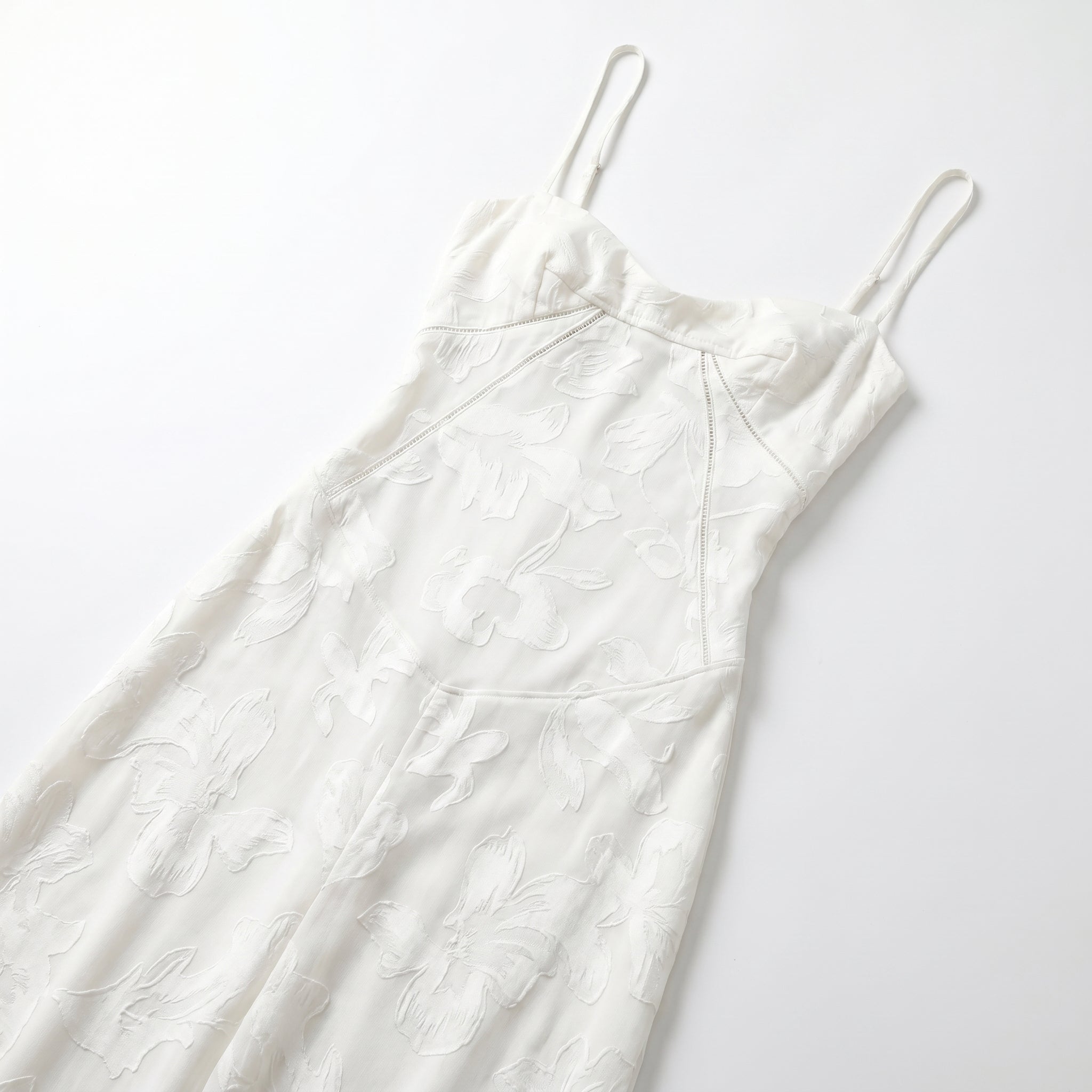 Scarlett - Women's Lace Maxi Dress - Dresses - White - Taylor & Bennett