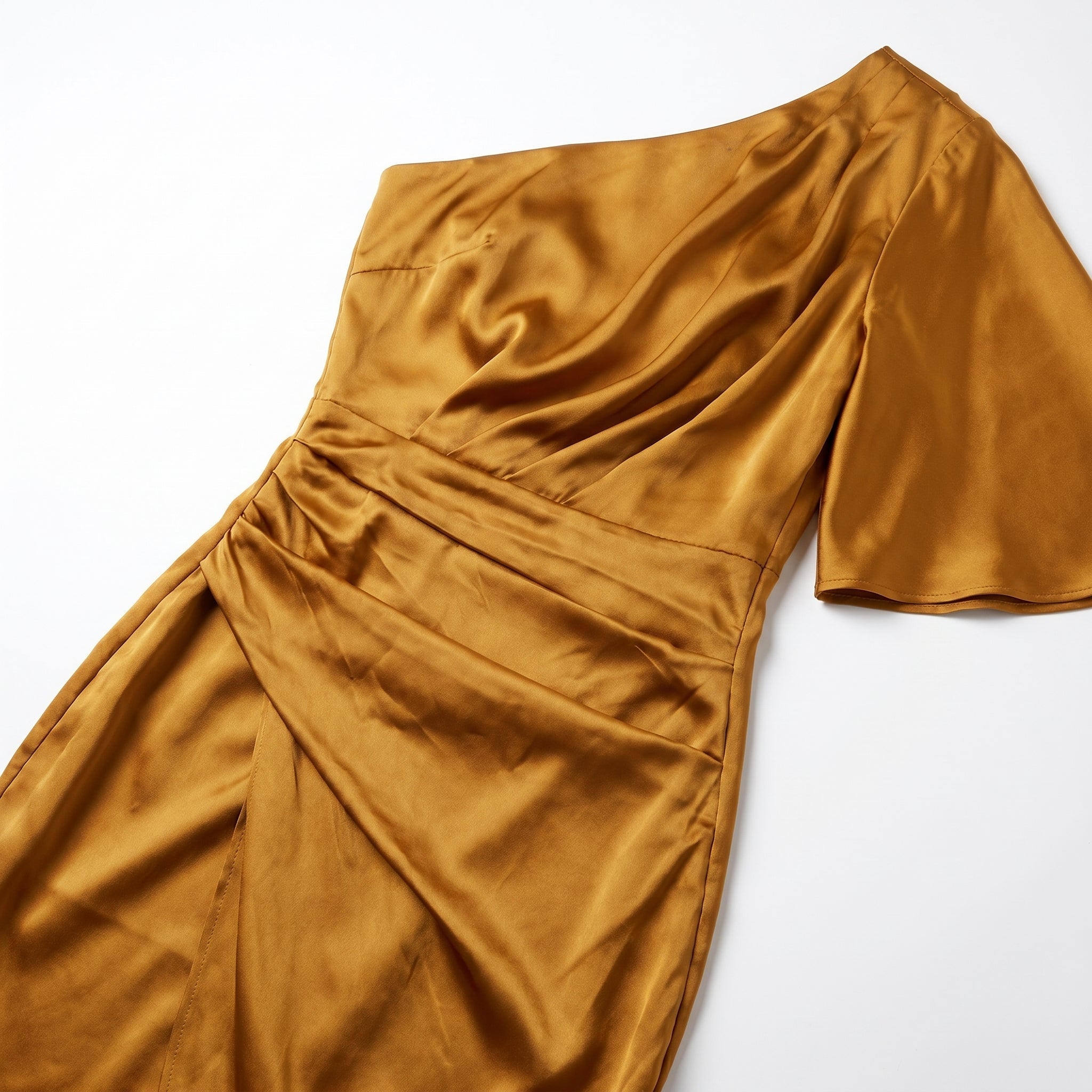 Sophia - Women's Party Midi Dress - Dresses - Yellow - Taylor & Bennett