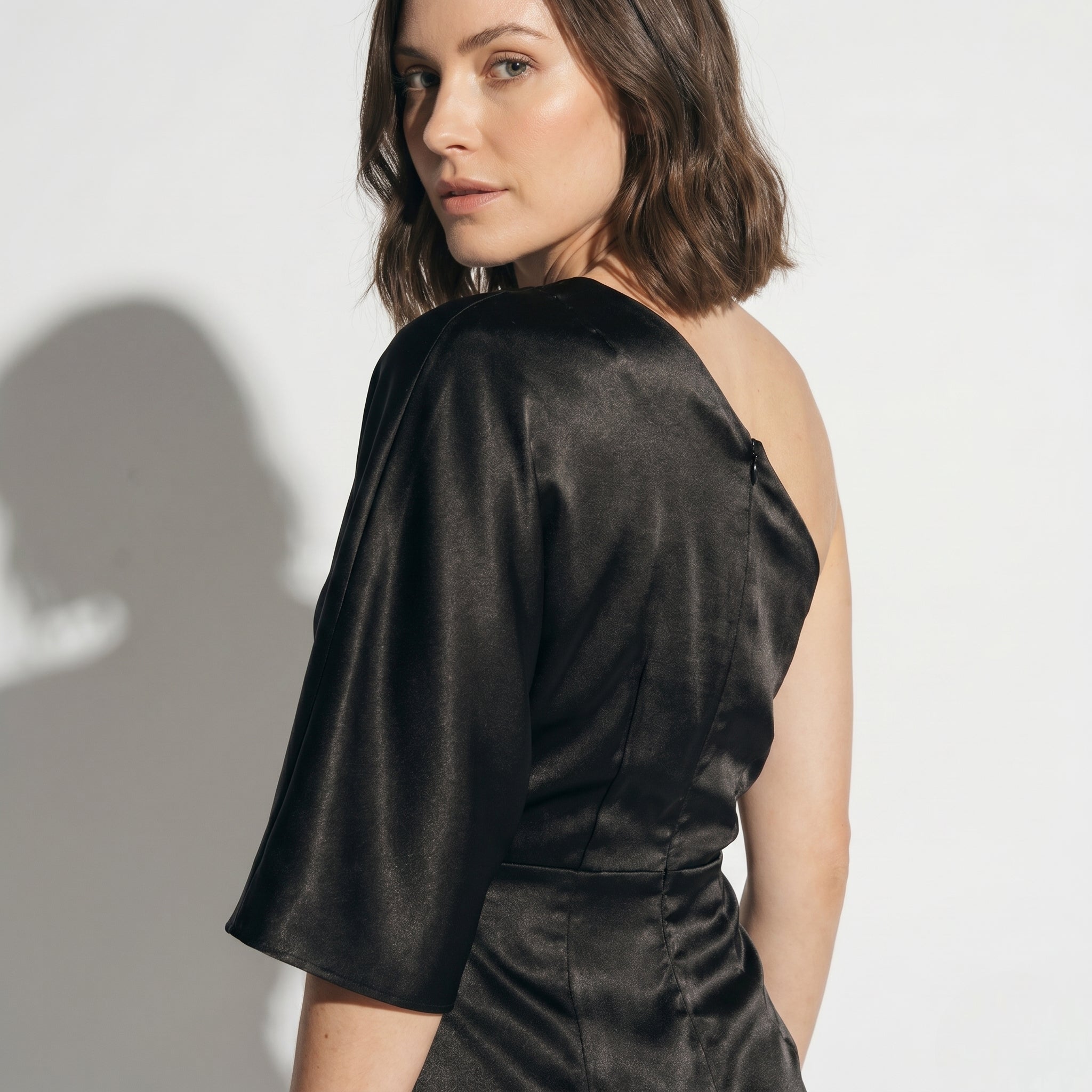 Sophia - Women's Party Midi Dress - Dresses - Black - Taylor & Bennett