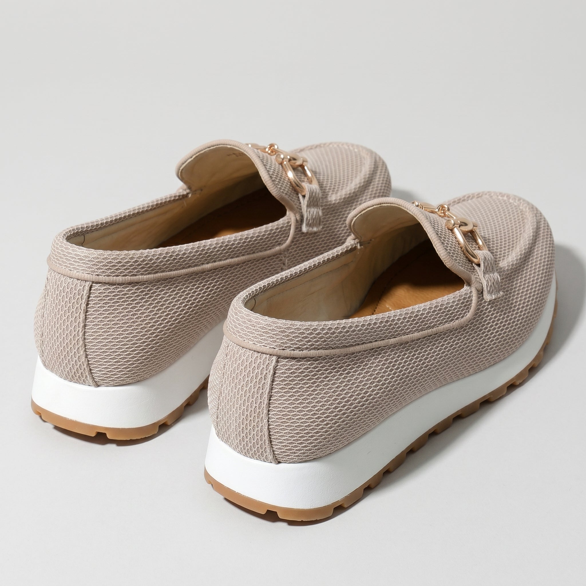 Sophie - Women's Orthopaedic Loafers - Trainers - Beige - Taylor & Bennett
