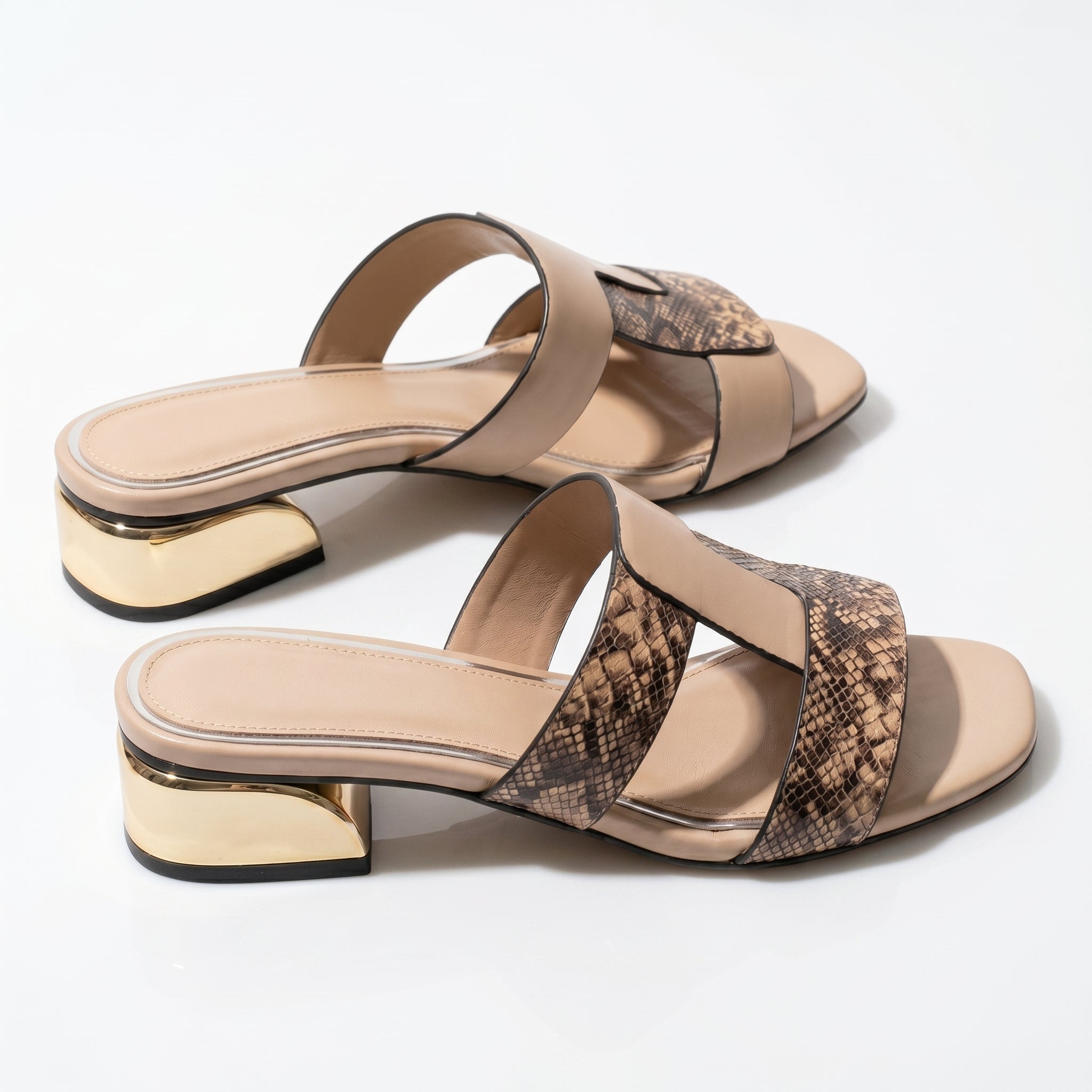 Sophie - Women's Strap Sandals - Sandals & Slides - Beige - Taylor & Bennett