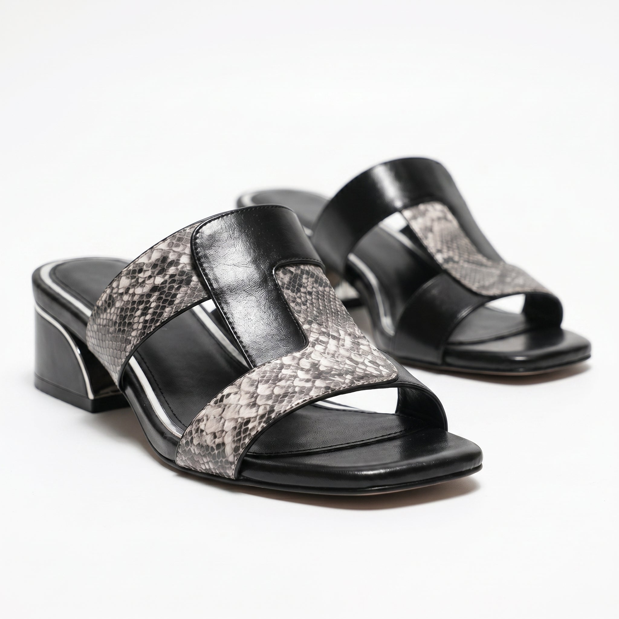 Sophie - Women's Strap Sandals - Sandals & Slides - Black - Taylor & Bennett