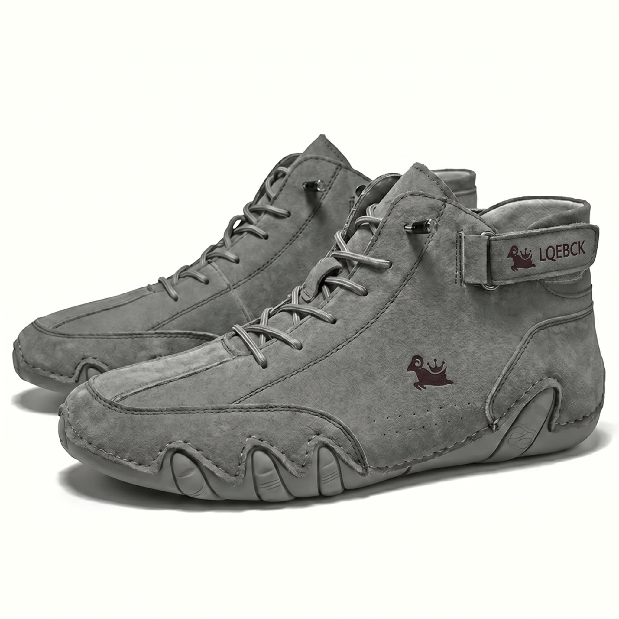 Thomas - Men's Non - Slip Barefoot Shoes - Shoes - Grey - Taylor & Bennett