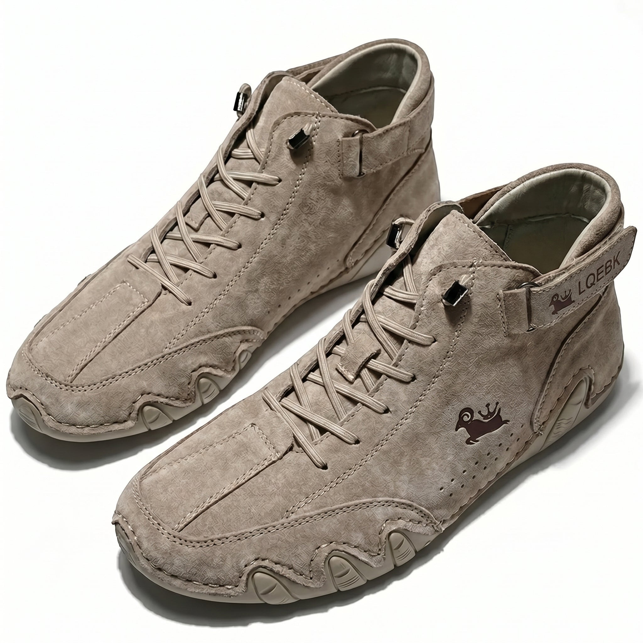 Thomas - Men's Non - Slip Barefoot Shoes - Shoes - Khaki - Taylor & Bennett