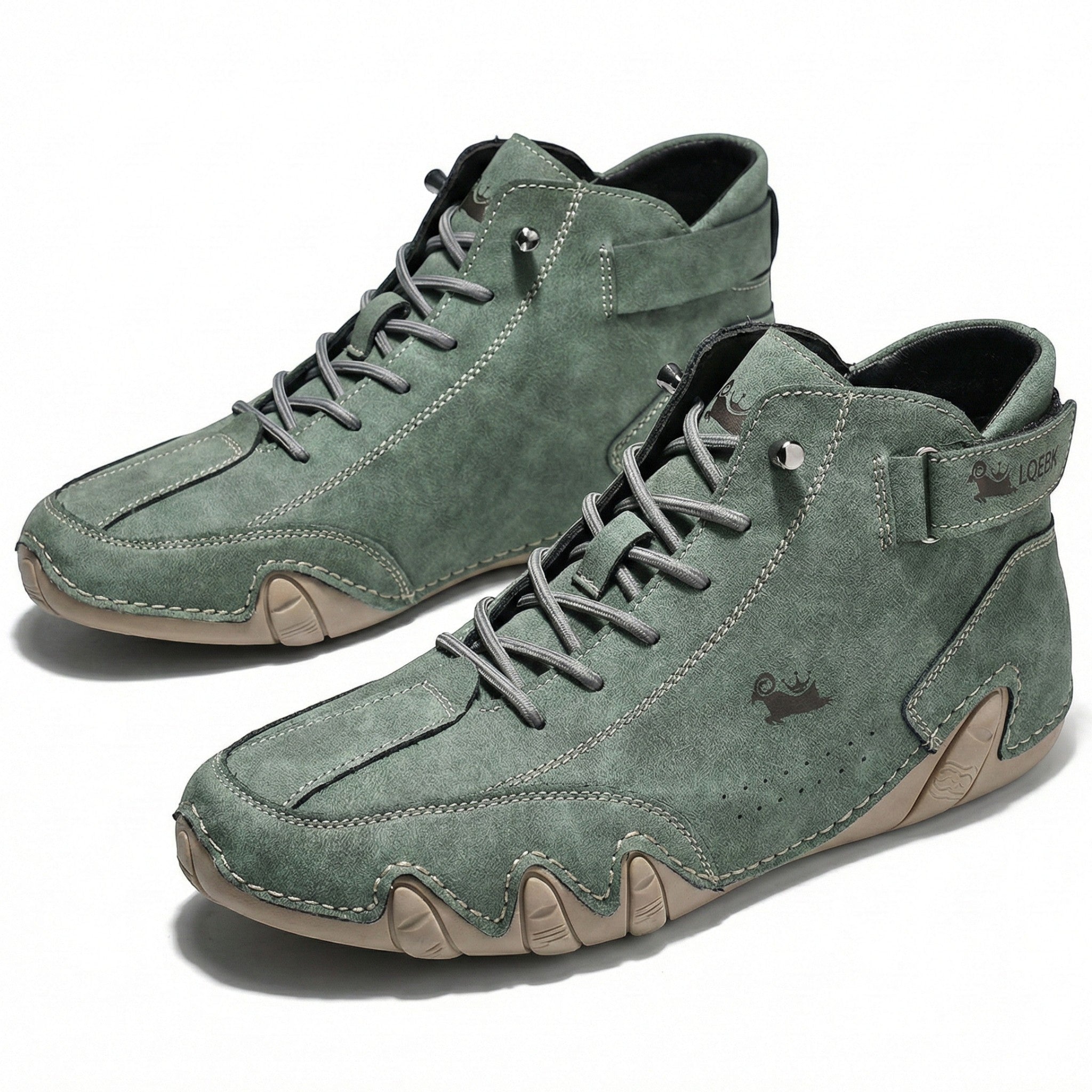 Thomas - Men's Non - Slip Barefoot Shoes - Shoes - Green - Taylor & Bennett