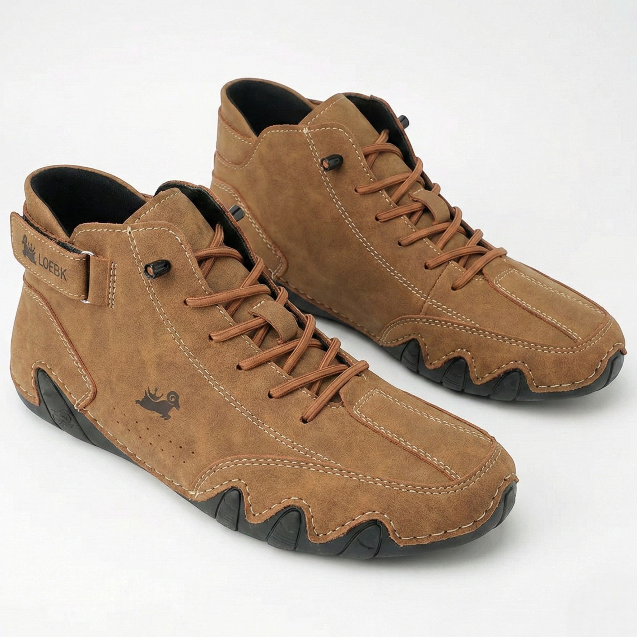 Thomas - Men's Non - Slip Barefoot Shoes - Shoes - Brown - Taylor & Bennett
