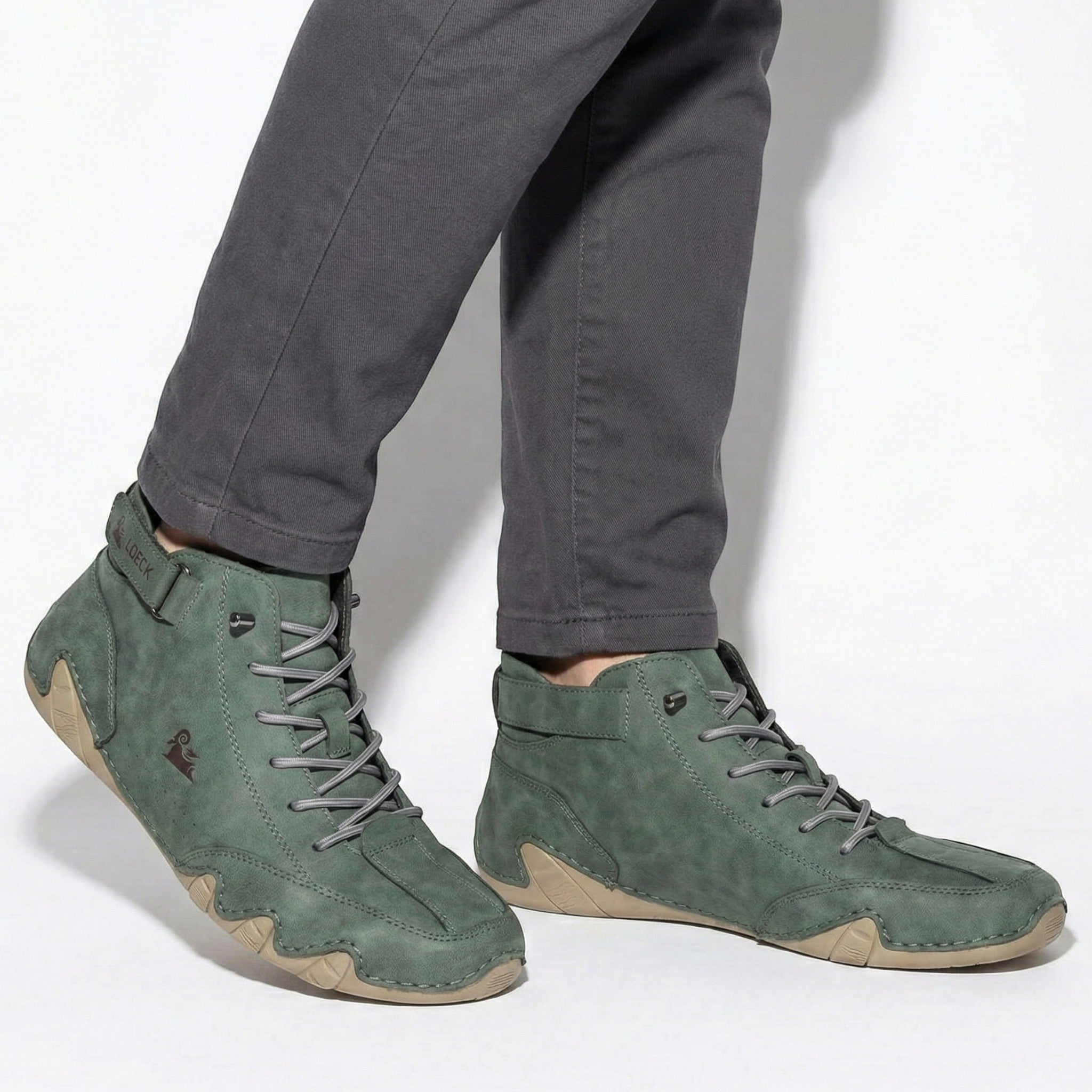 Thomas - Men's Non - Slip Barefoot Shoes - Shoes - Green - Taylor & Bennett