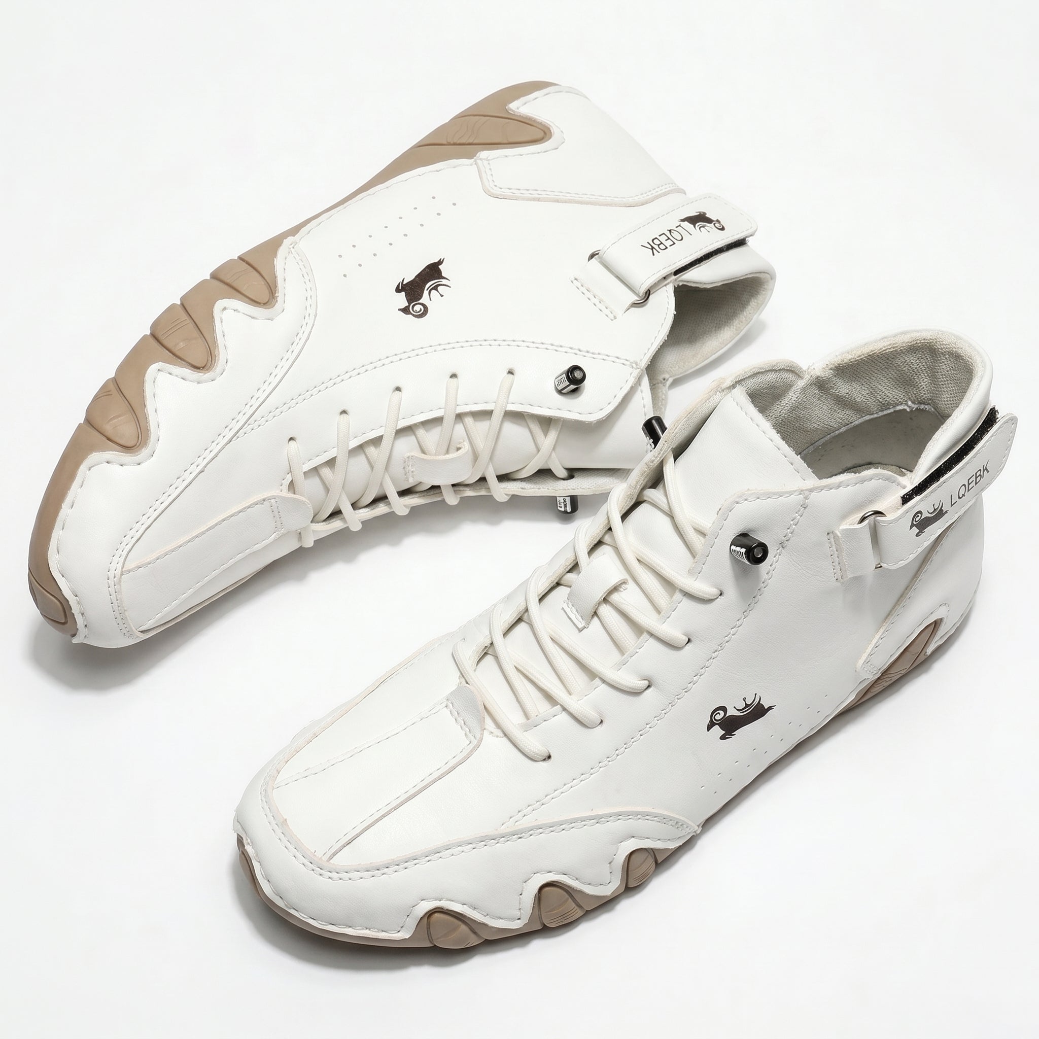 Thomas - Men's Non - Slip Barefoot Shoes - Shoes - White - Taylor & Bennett
