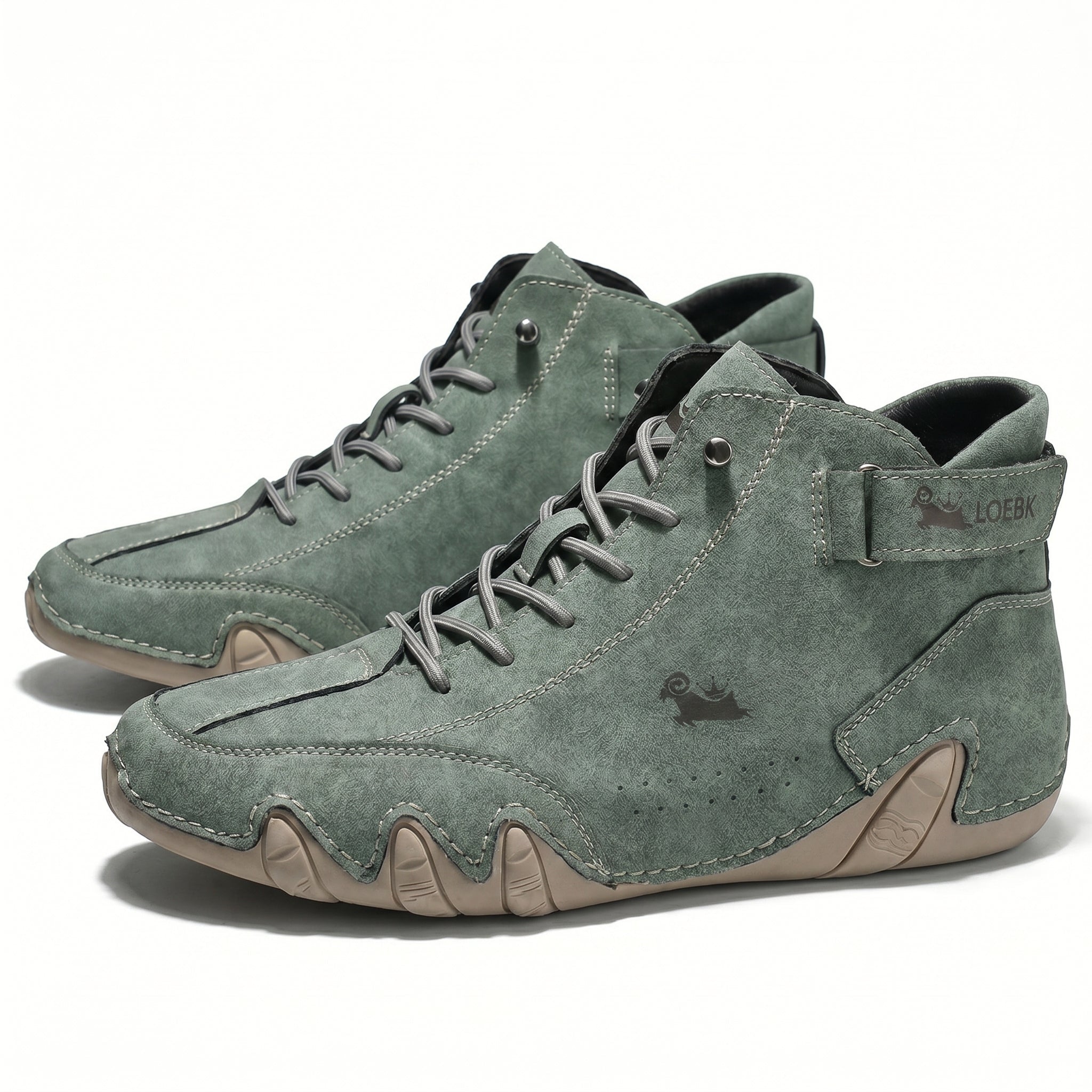 Thomas - Men's Non - Slip Barefoot Shoes - Shoes - Green - Taylor & Bennett