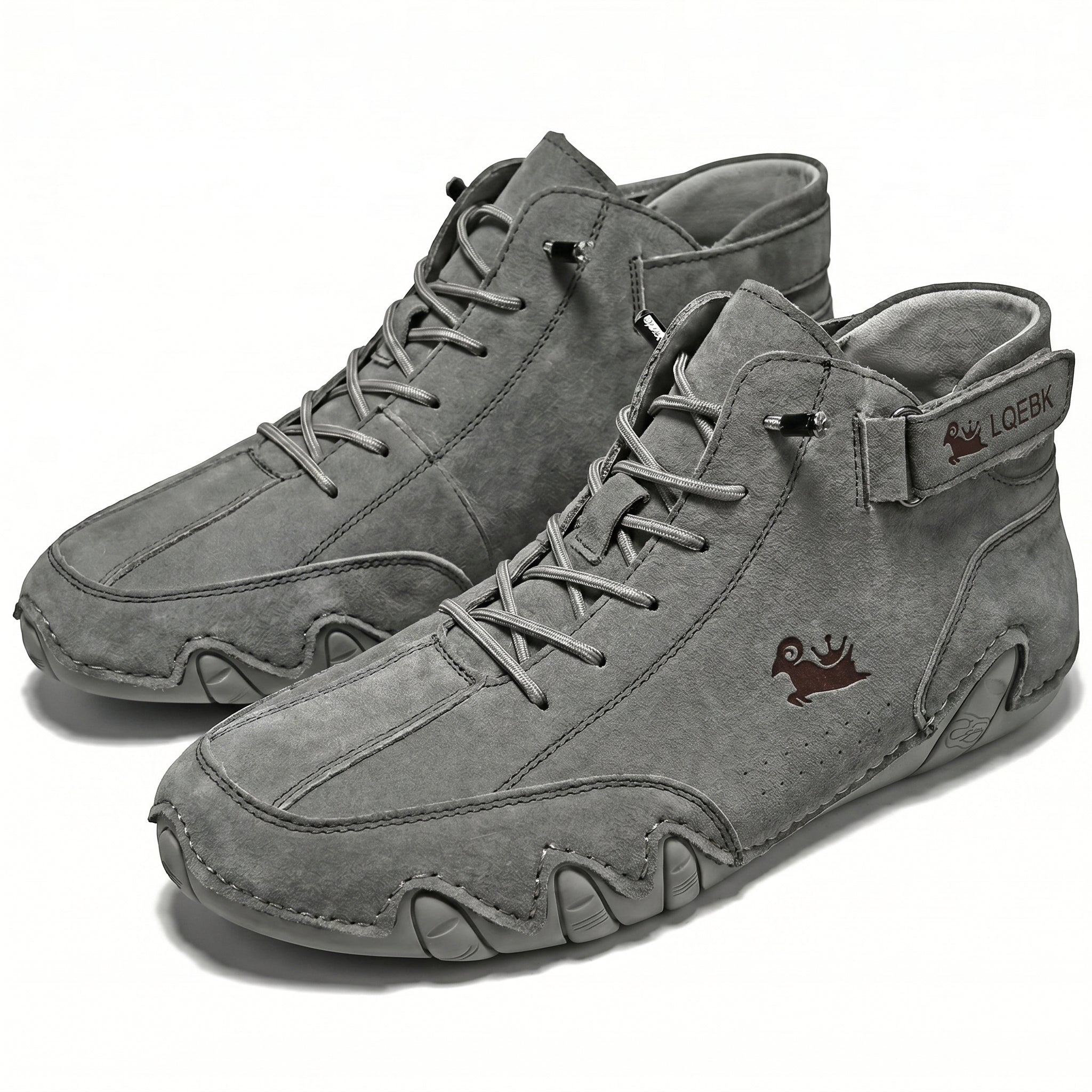 Thomas - Men's Non - Slip Barefoot Shoes - Shoes - Grey - Taylor & Bennett